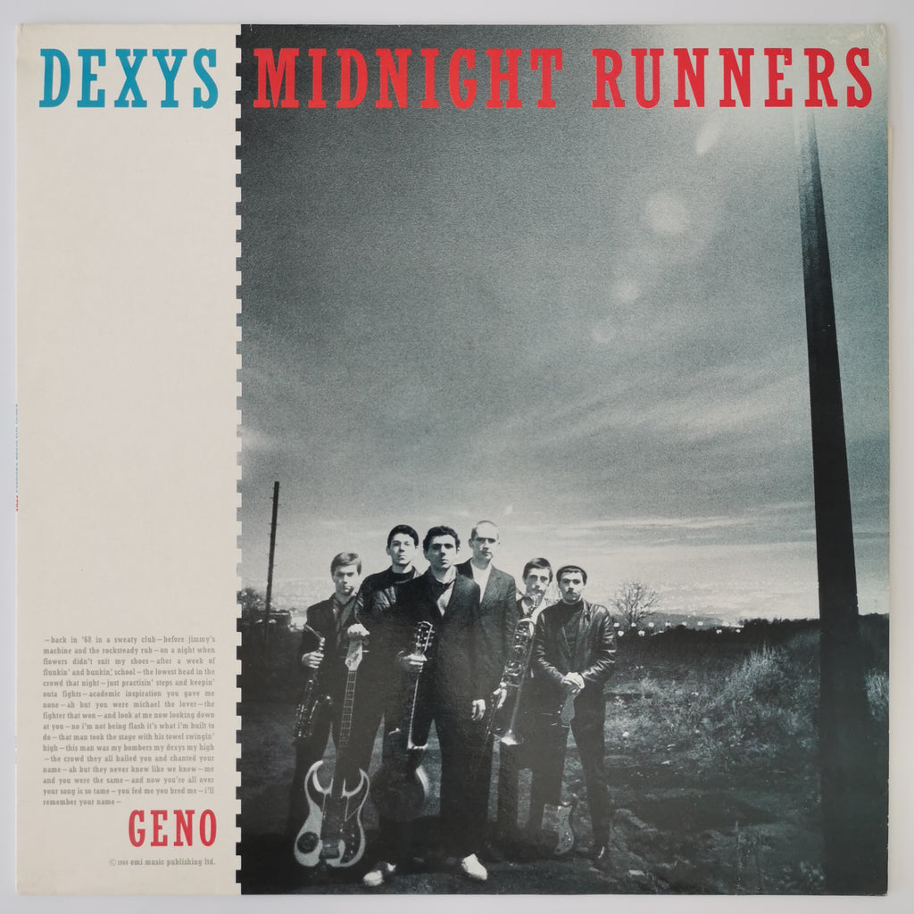 Dexys Midnight Runners Geno Vinyl LP Record