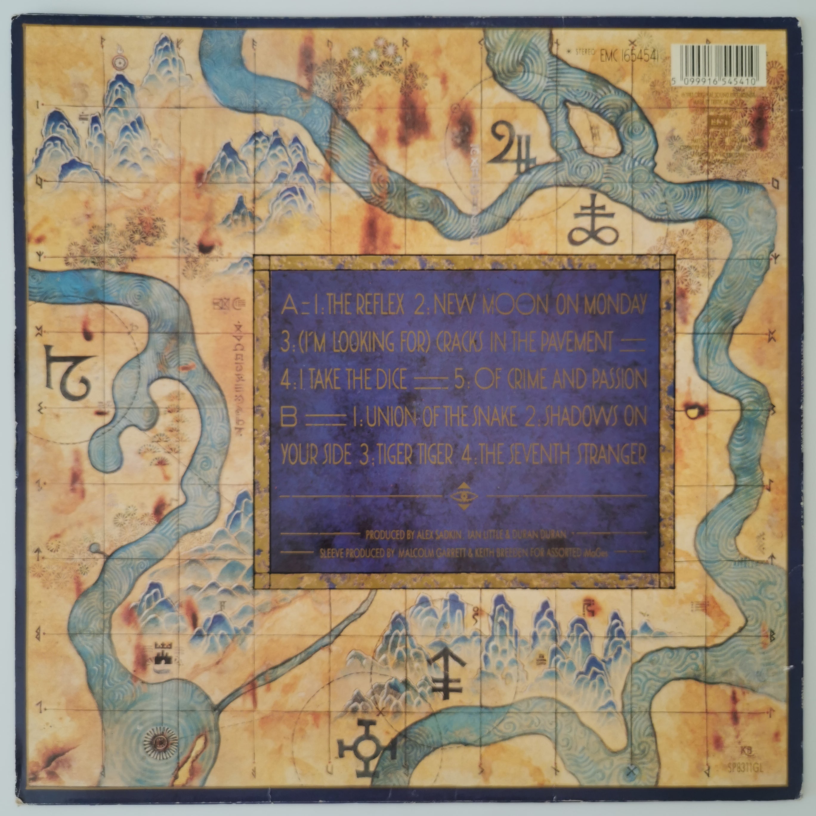 Duran Duran – Seven And The Ragged Tiger Vinyl LP Record