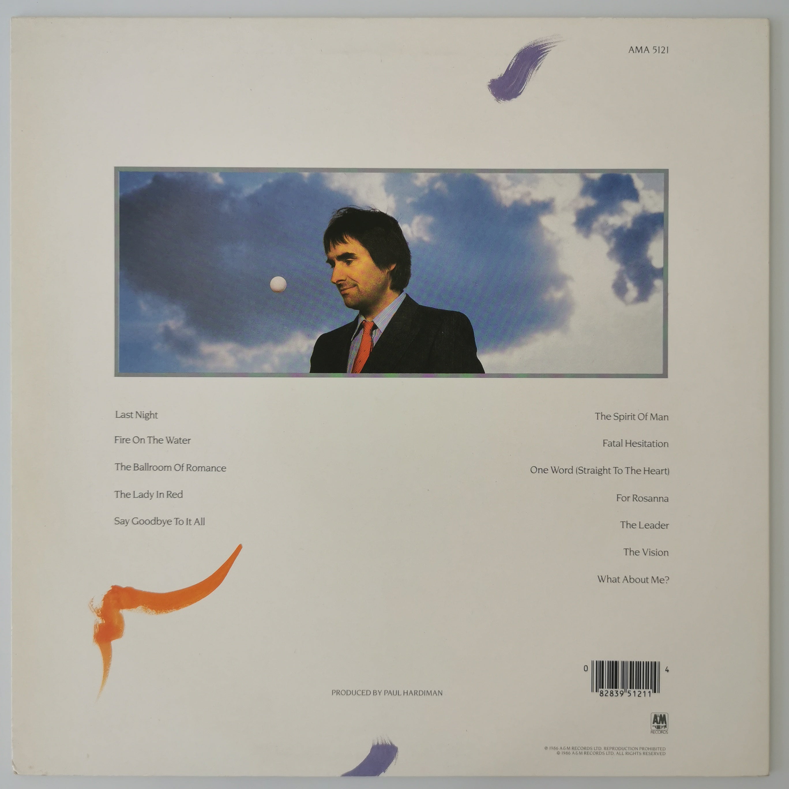 Chris de Burgh – Into The Light Vinyl LP Record