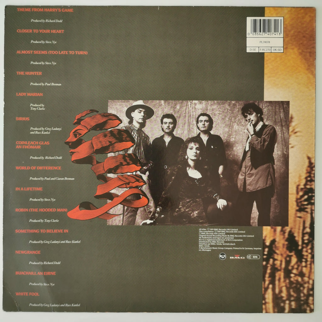 Clannad Pastpresent Vinyl LP Record 1989