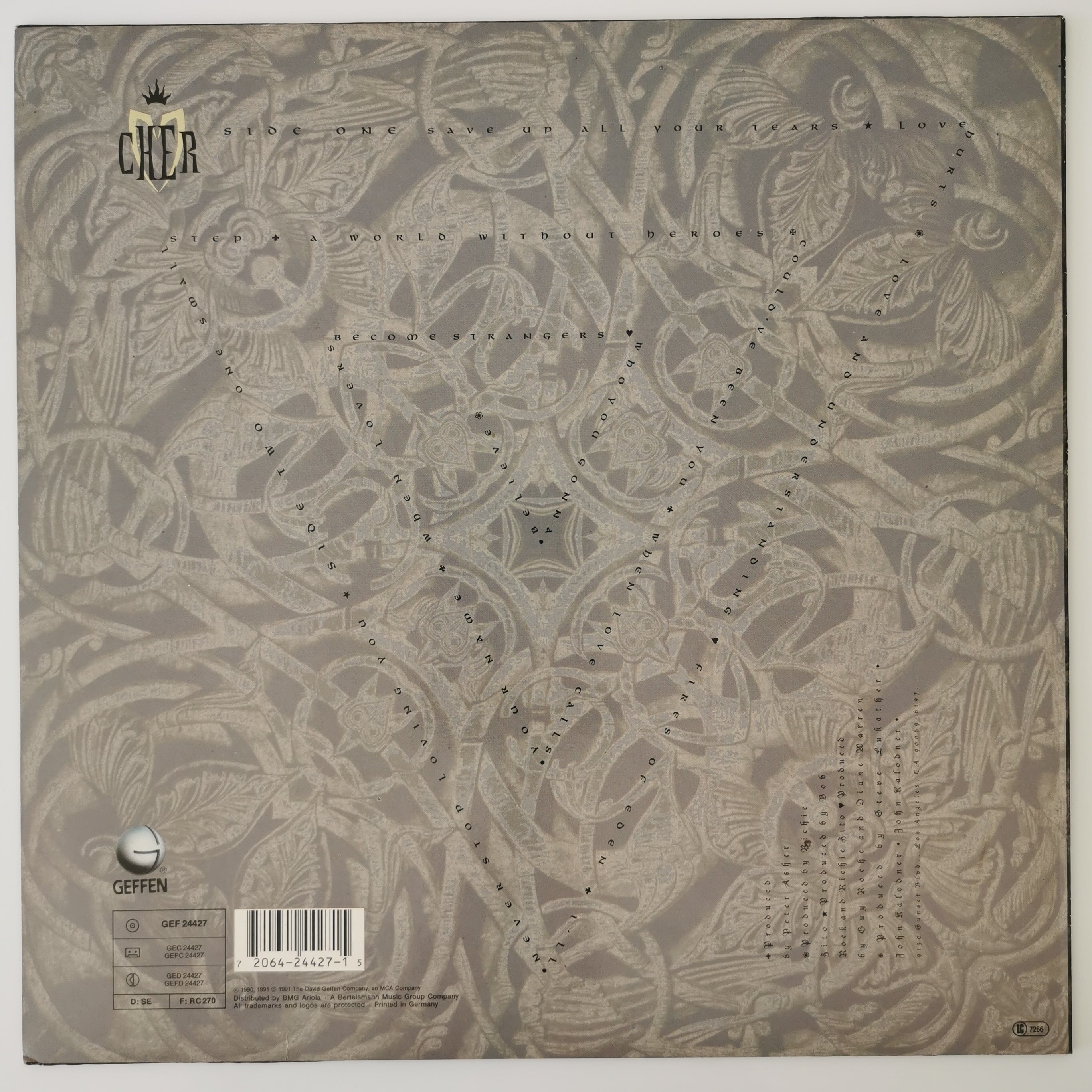 Cher – Love Hurts Vinyl LP Record 1991