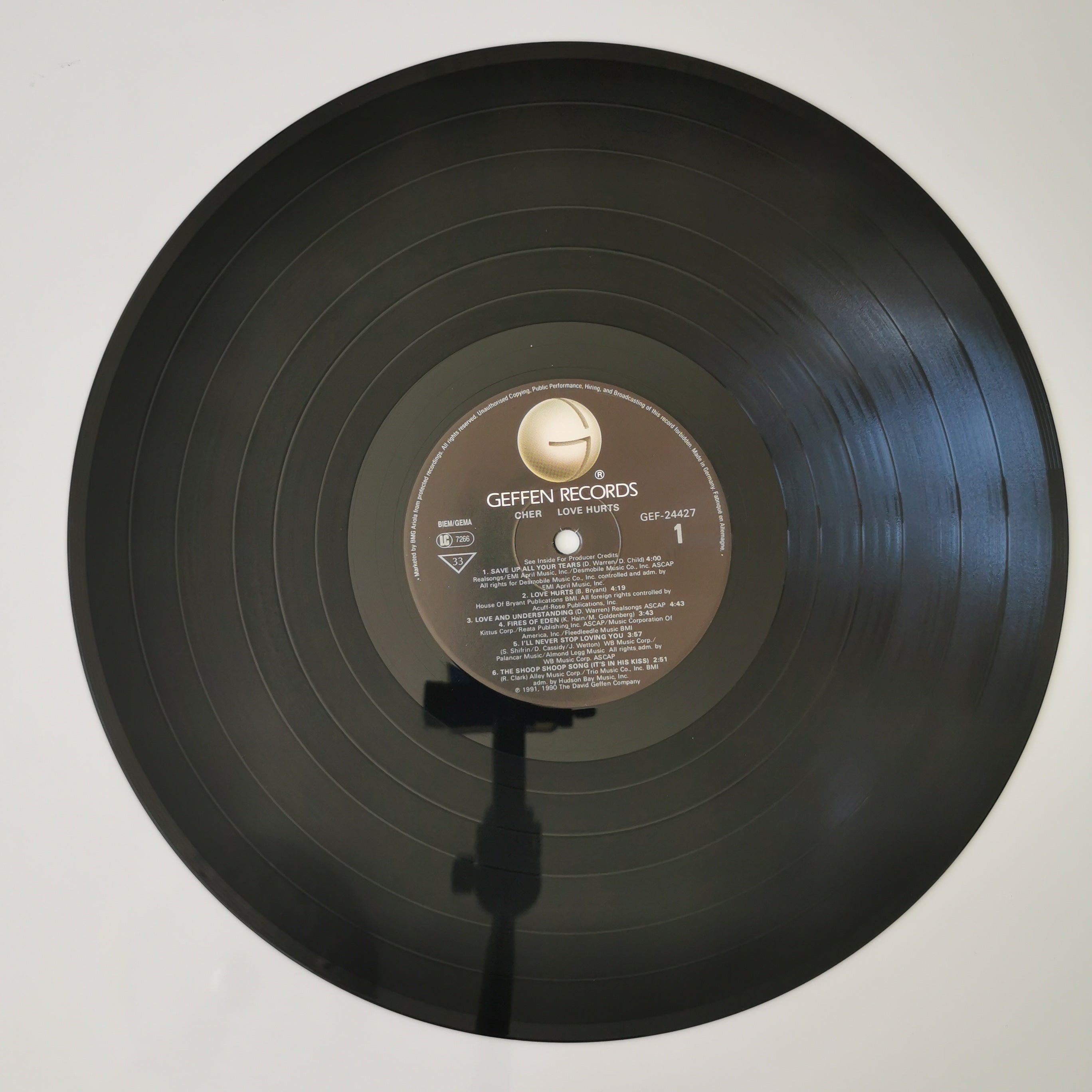 Cher – Love Hurts Vinyl LP Record 1991