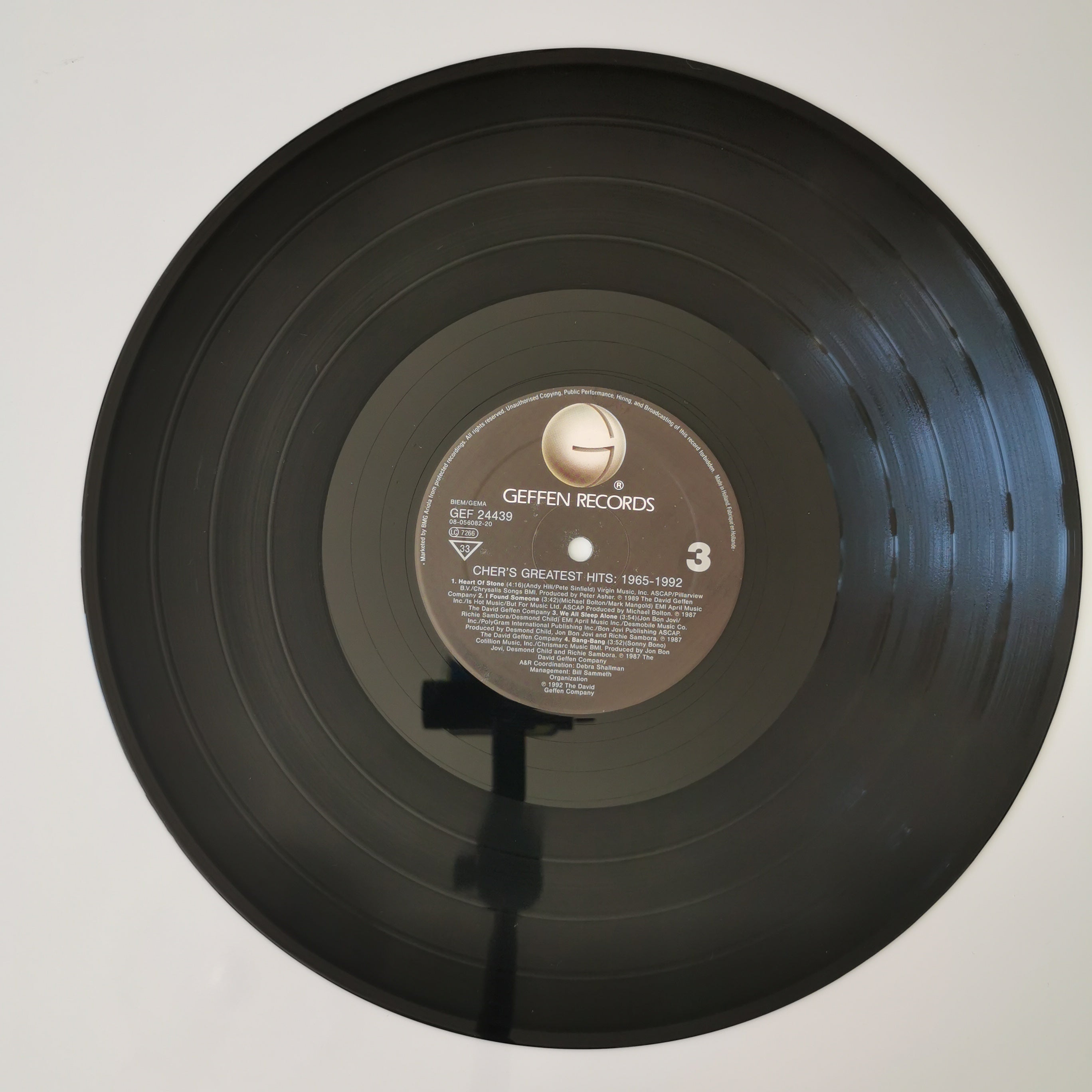 Cher – Cher's Greatest Hits: 1965-1992 Double Vinyl LP