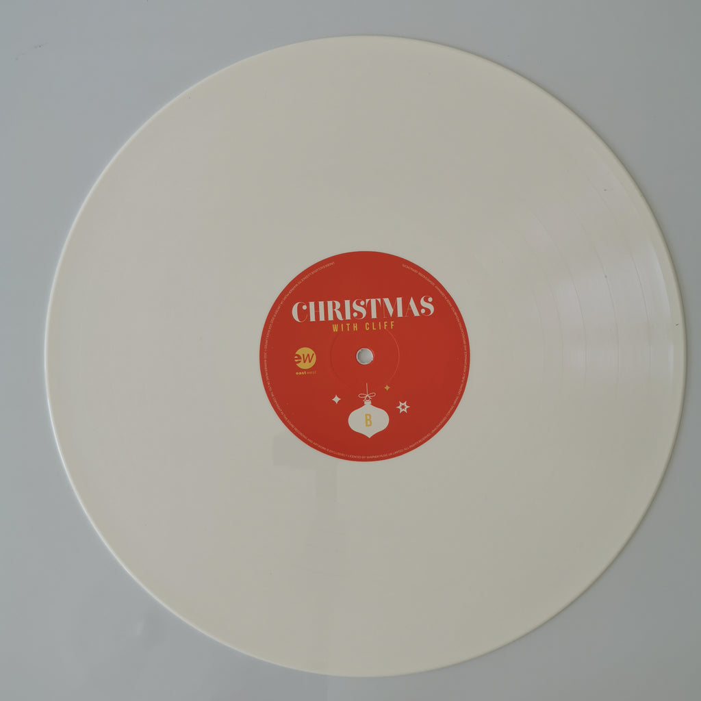 Cliff Richard – Christmas With Cliff White Vinyl LP Record
