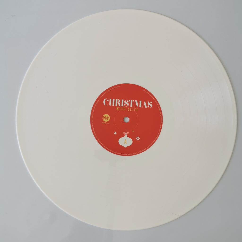 Cliff Richard – Christmas With Cliff White Vinyl LP Record