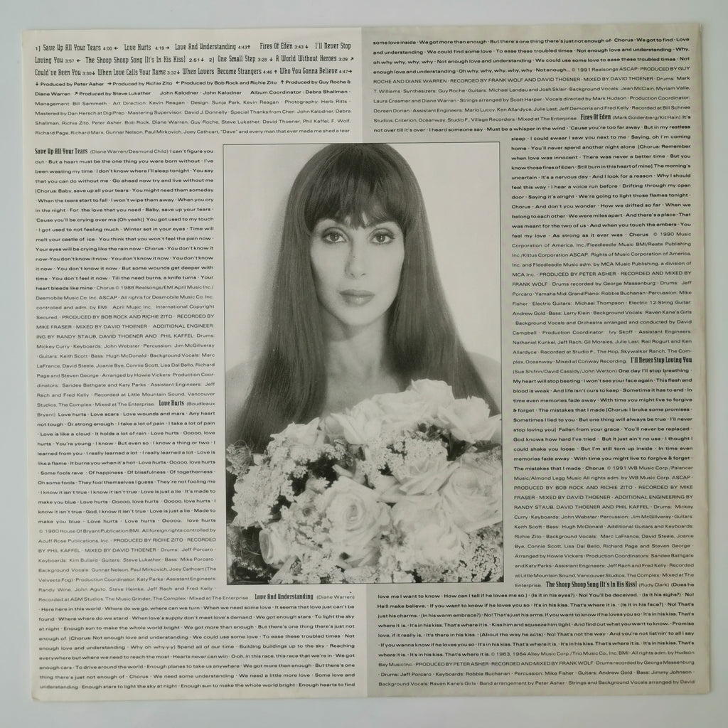 Cher Love Hurts Vinyl LP Record