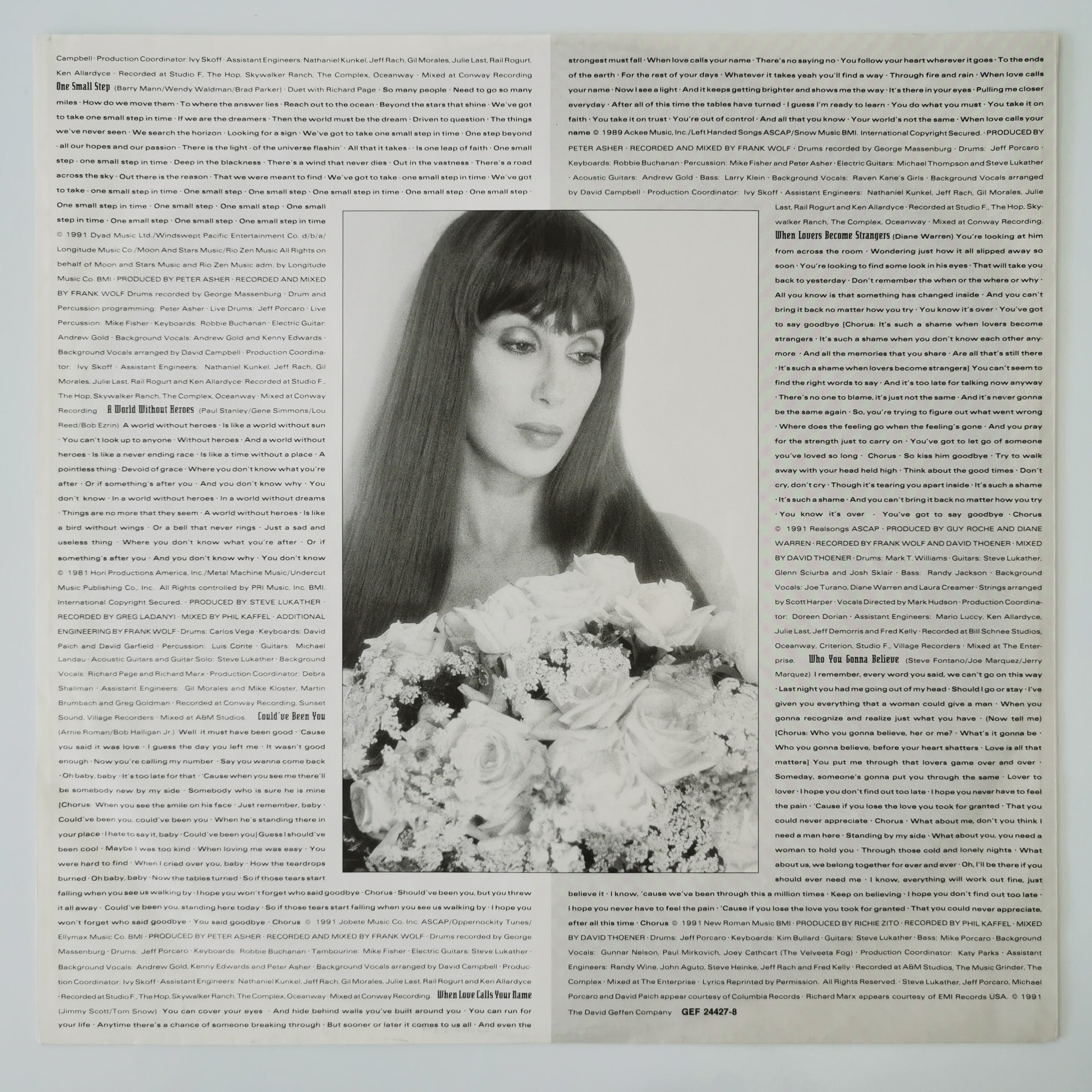 Cher Love Hurts Vinyl LP Record