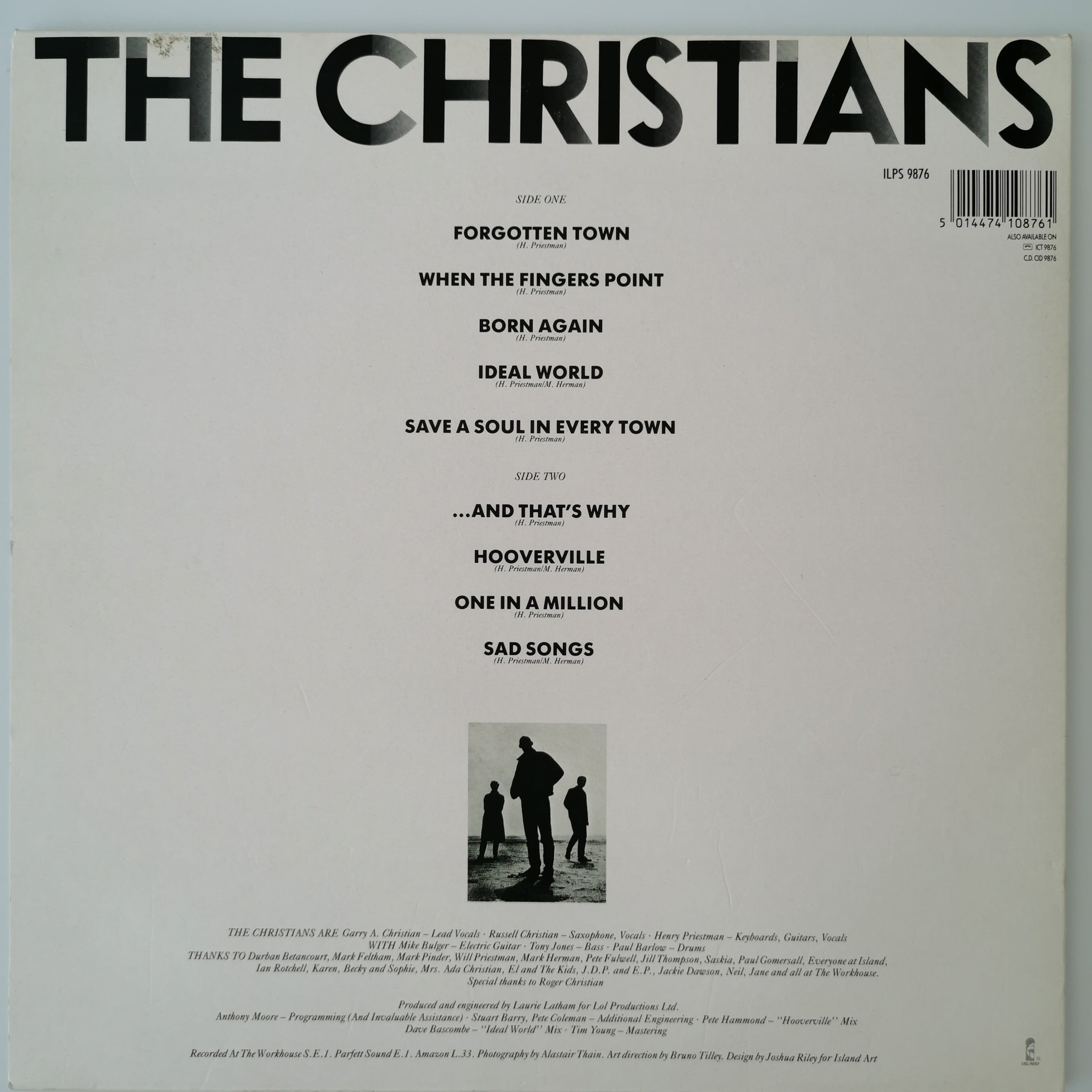 The Christians The Christians Vinyl LP Record