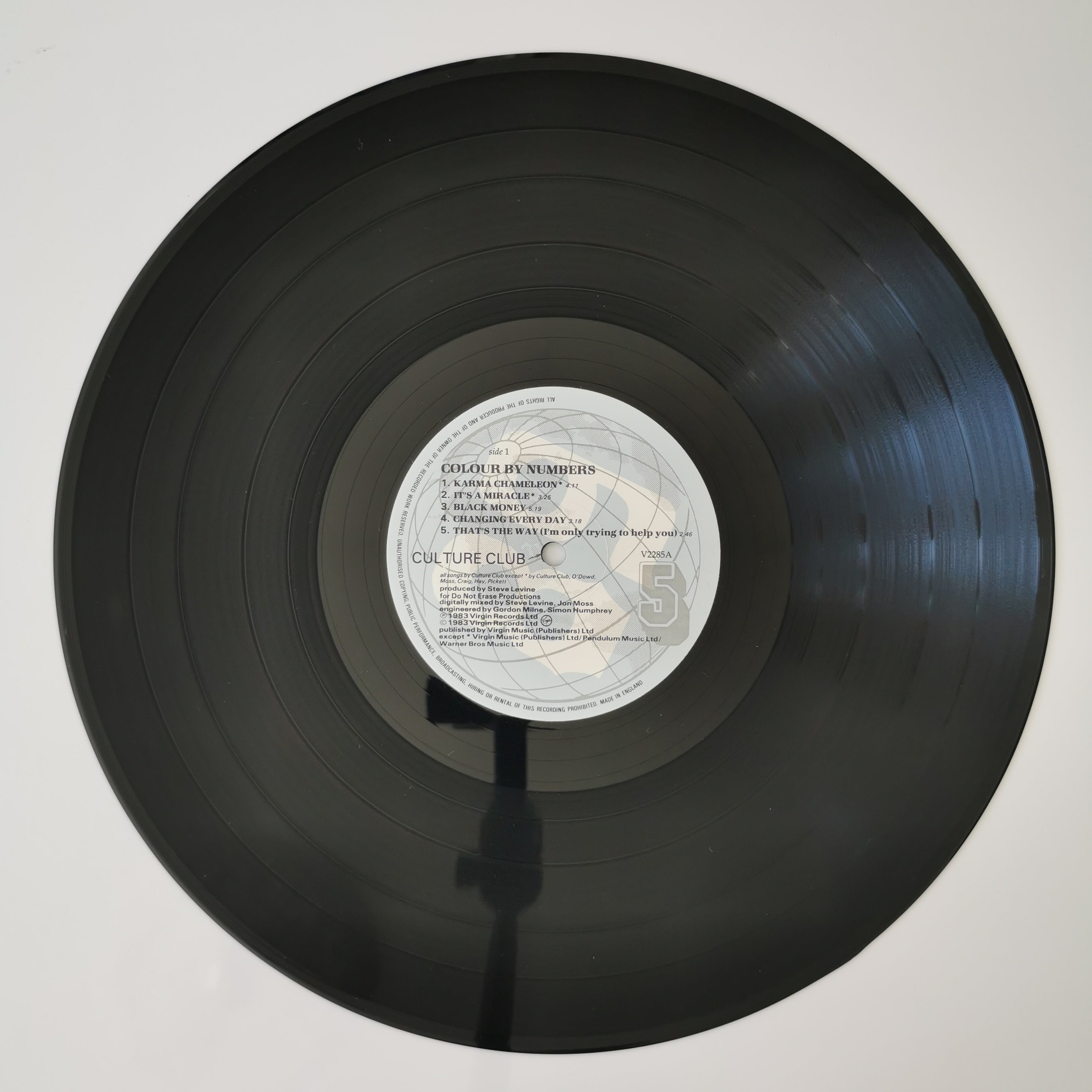 Culture Club - Colour By Numbers 1984 Vinyl LP Record
