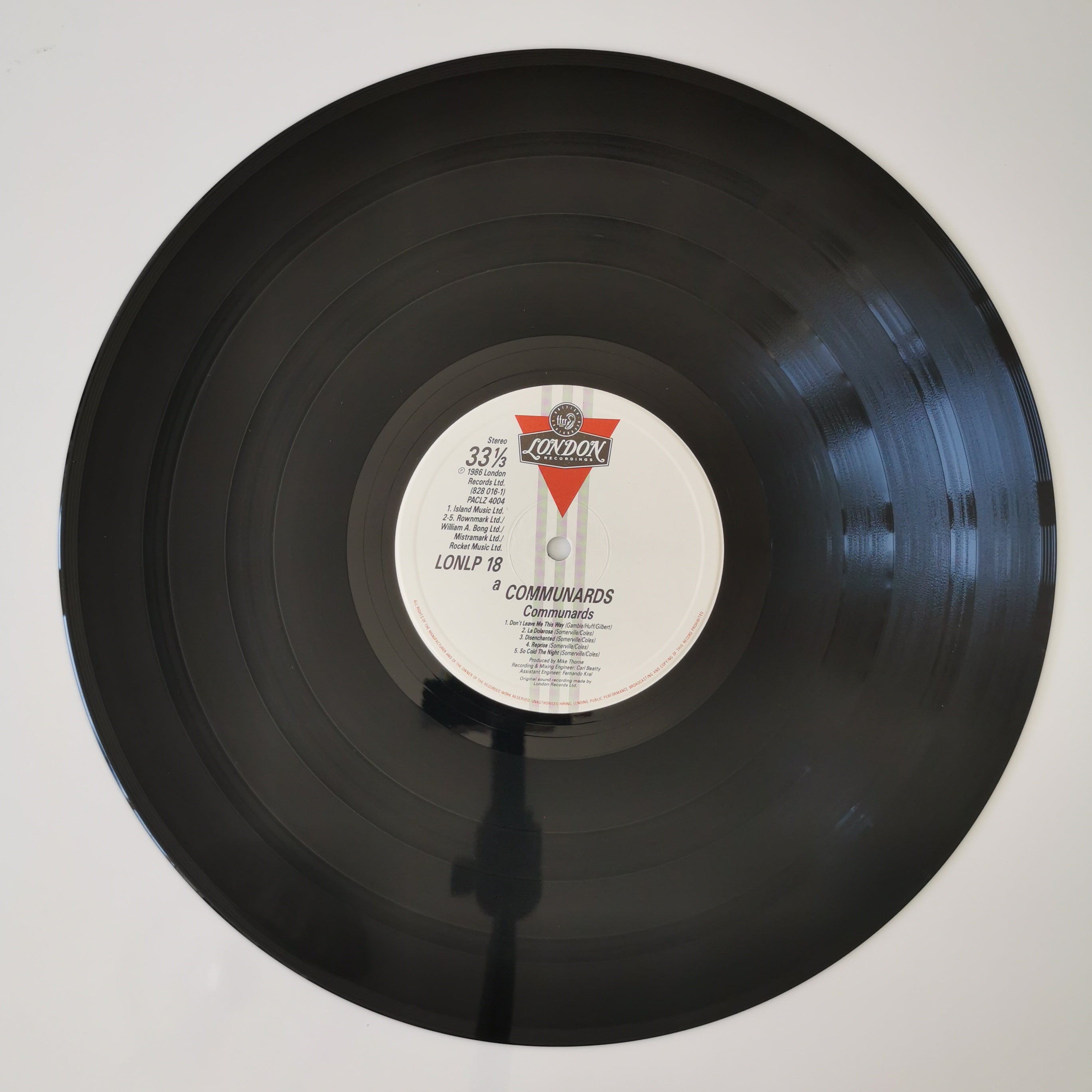 The Communards Communards Vinyl LP Record