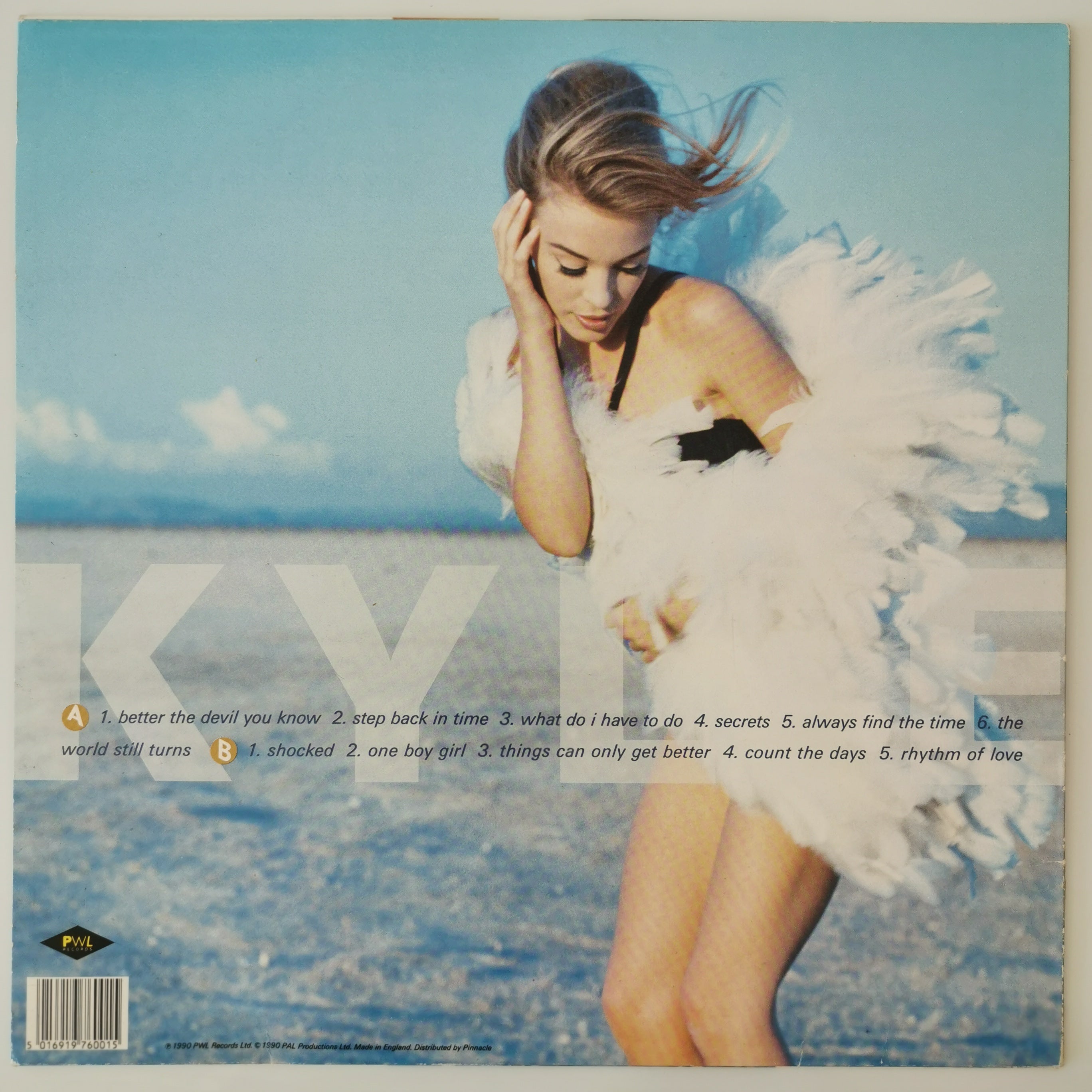 Kylie Minogue Rhythm Of Love Vinyl LP Record