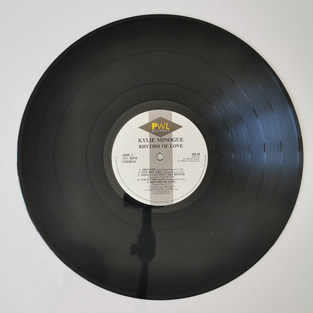 Kylie Minogue Rhythm Of Love Vinyl LP Record