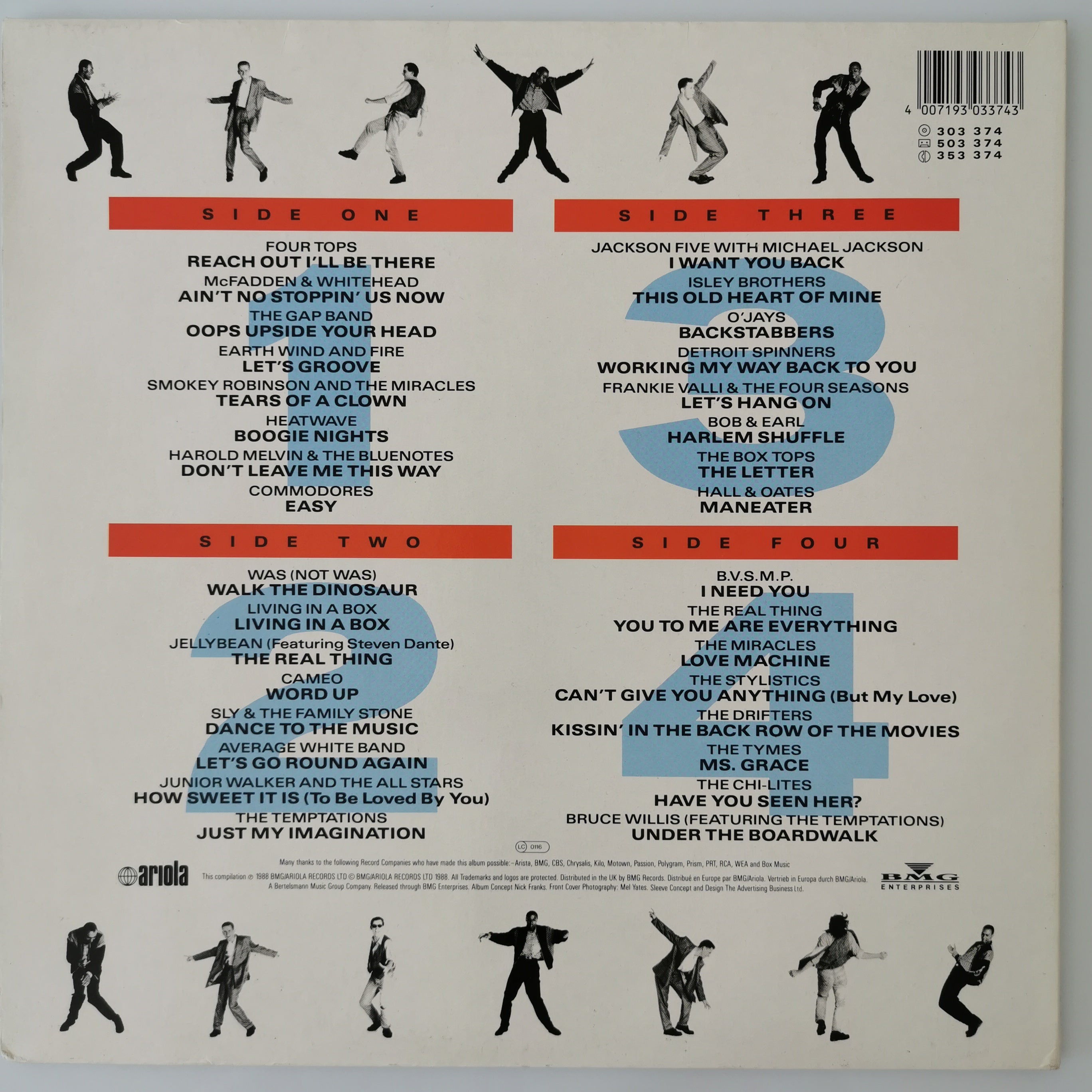 Various – Brothers In Rhythm Double Vinyl LP Record 1988