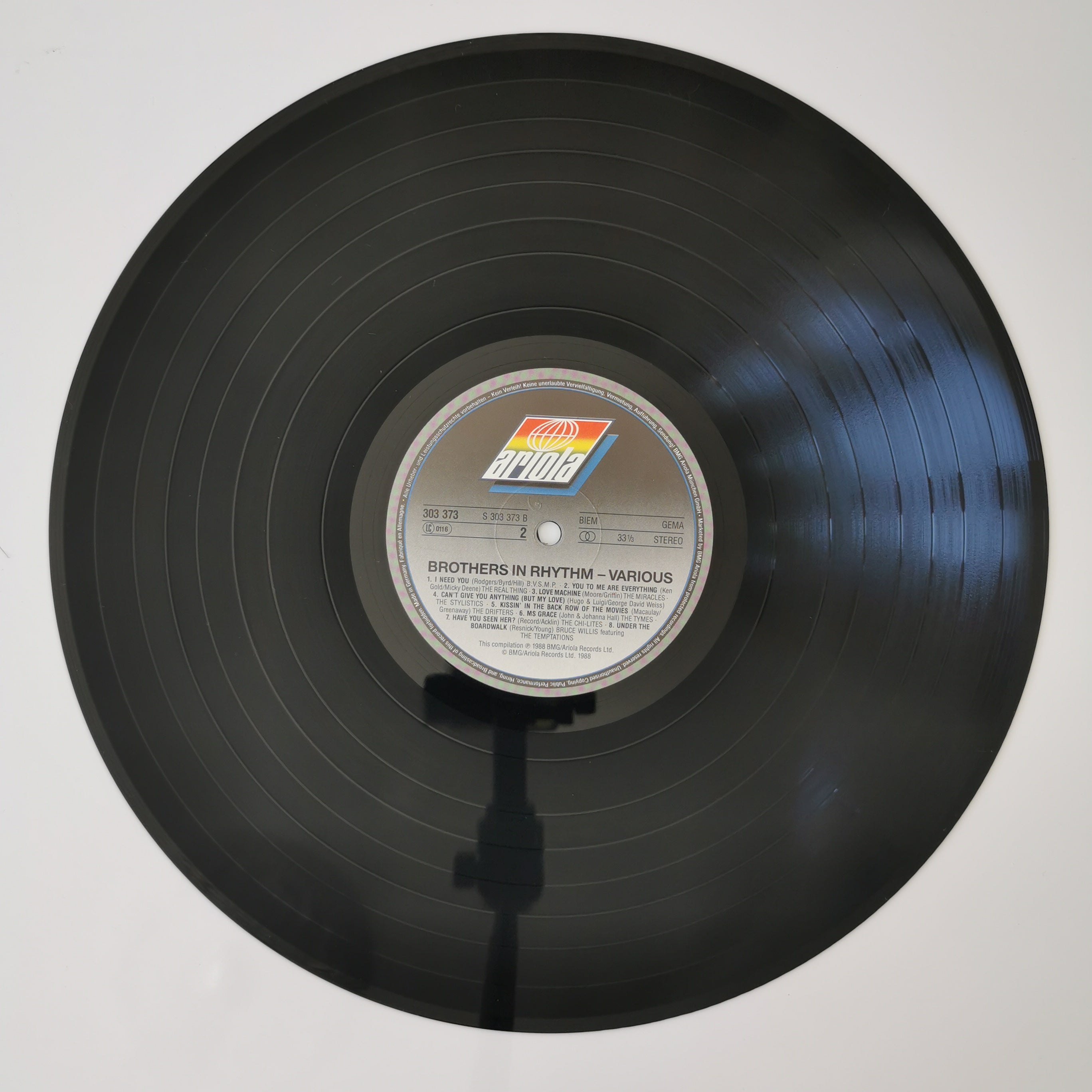 Various – Brothers In Rhythm Double Vinyl LP Record 1988