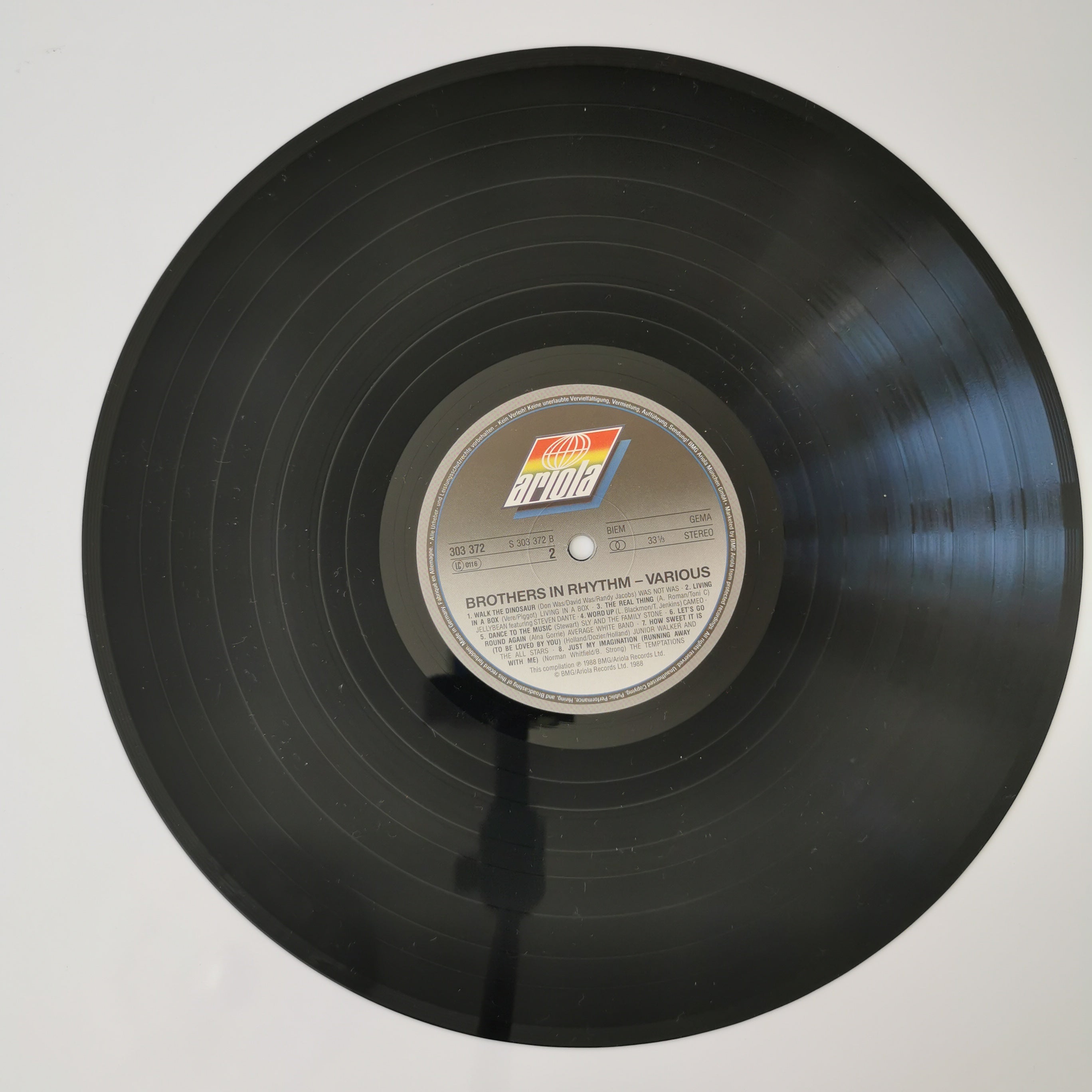 Various – Brothers In Rhythm Double Vinyl LP Record 1988
