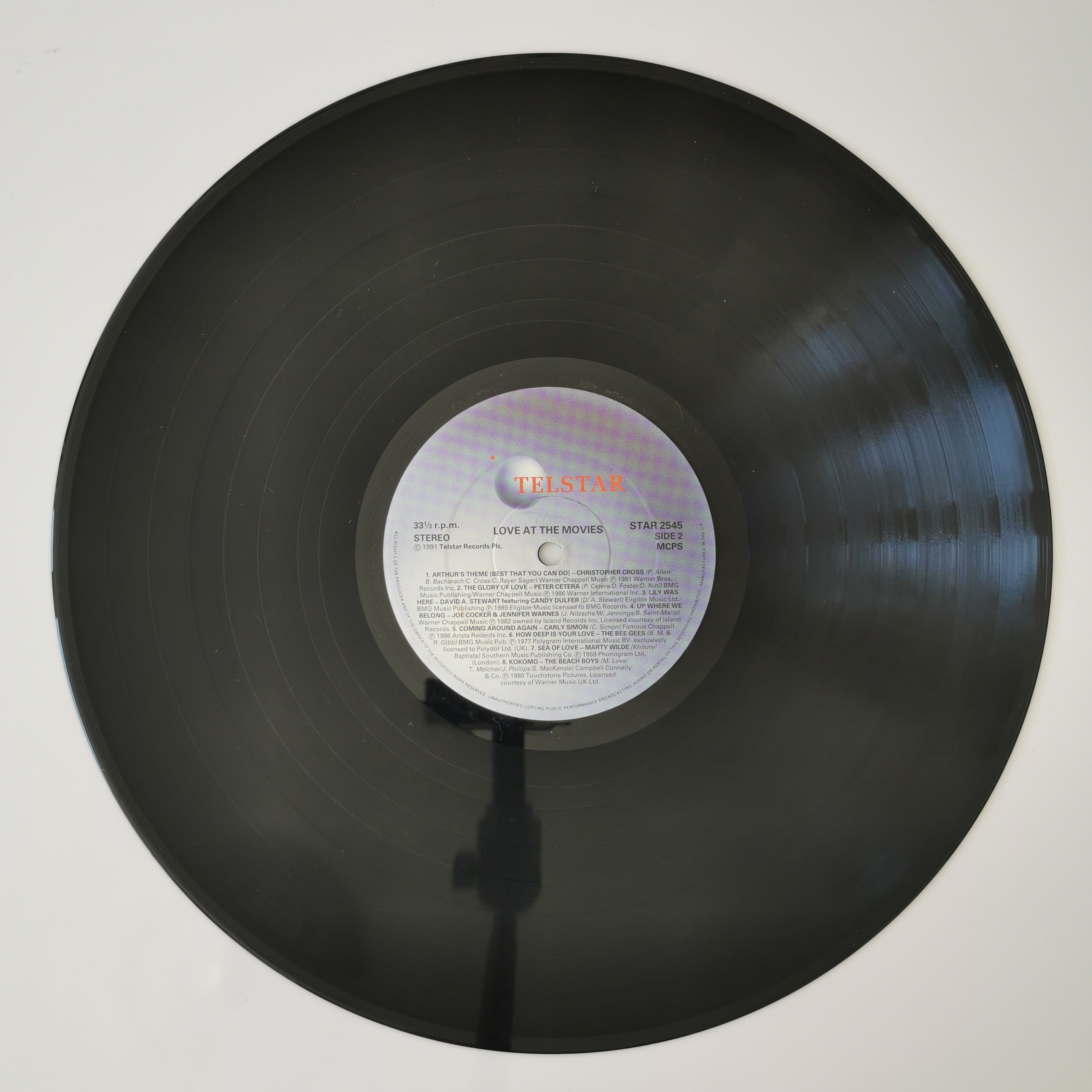 Various – Love At The Movies Vinyl LP Record