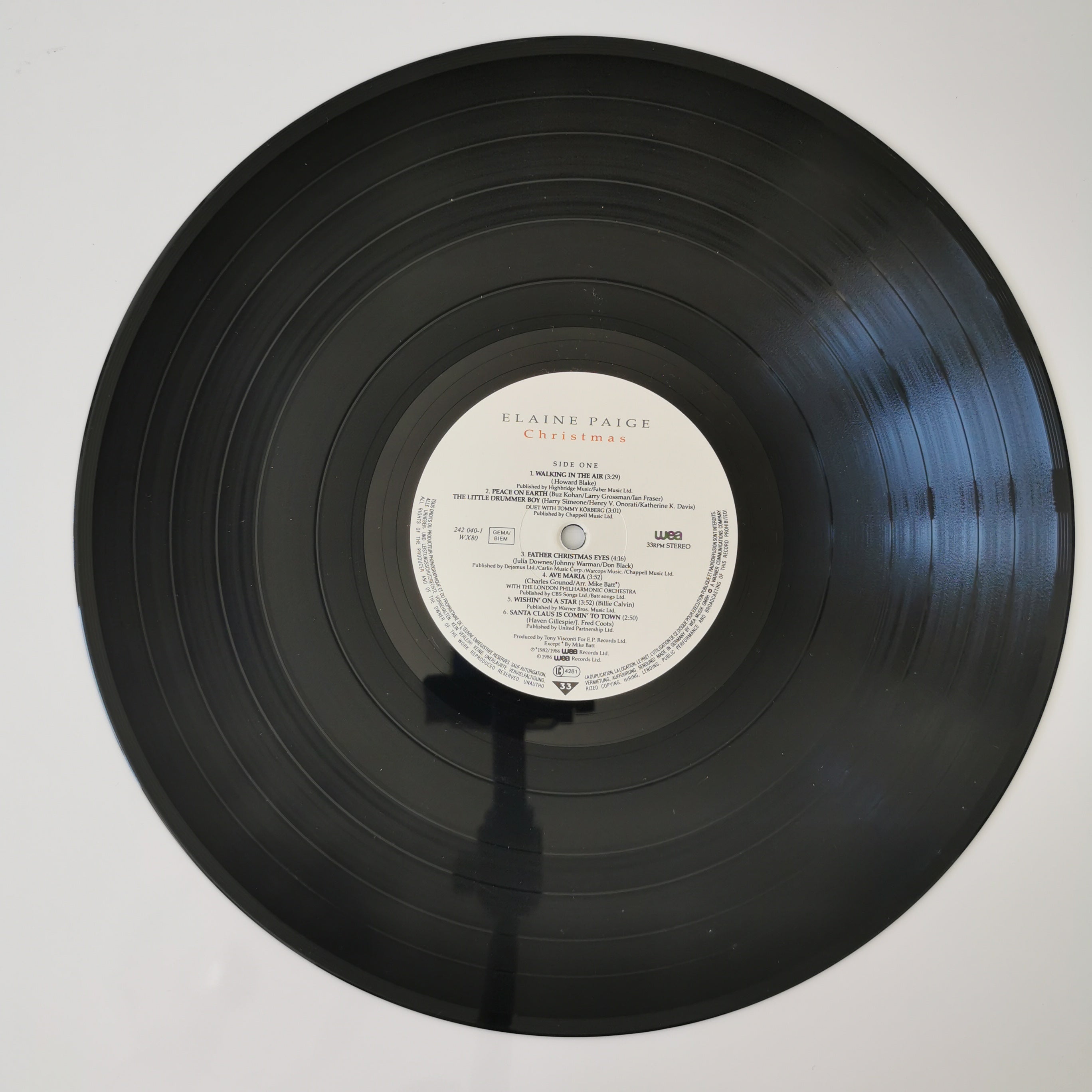 Elaine Paige - Christmas Viny LP