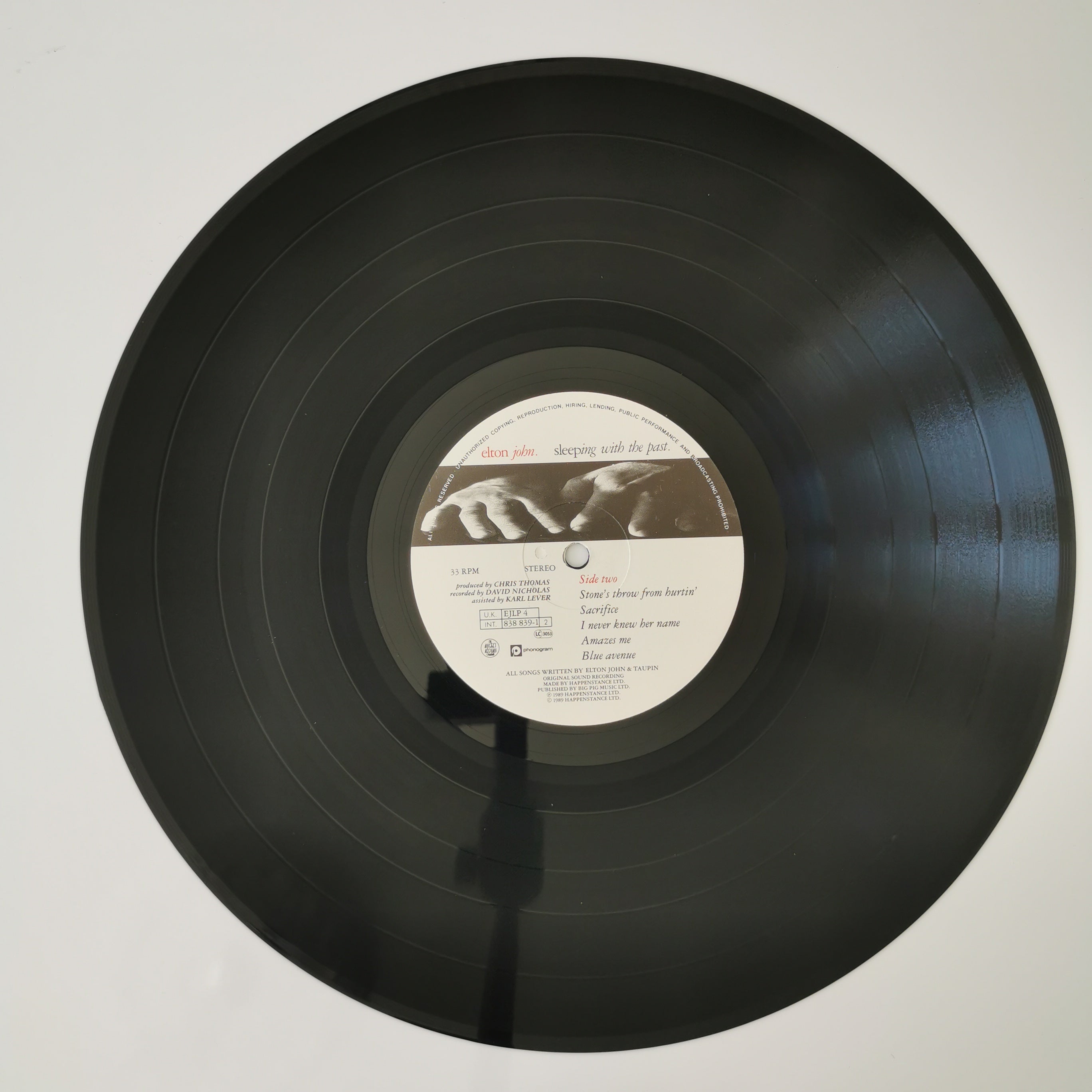 Elton John – Sleeping With The Past Vinyl LP