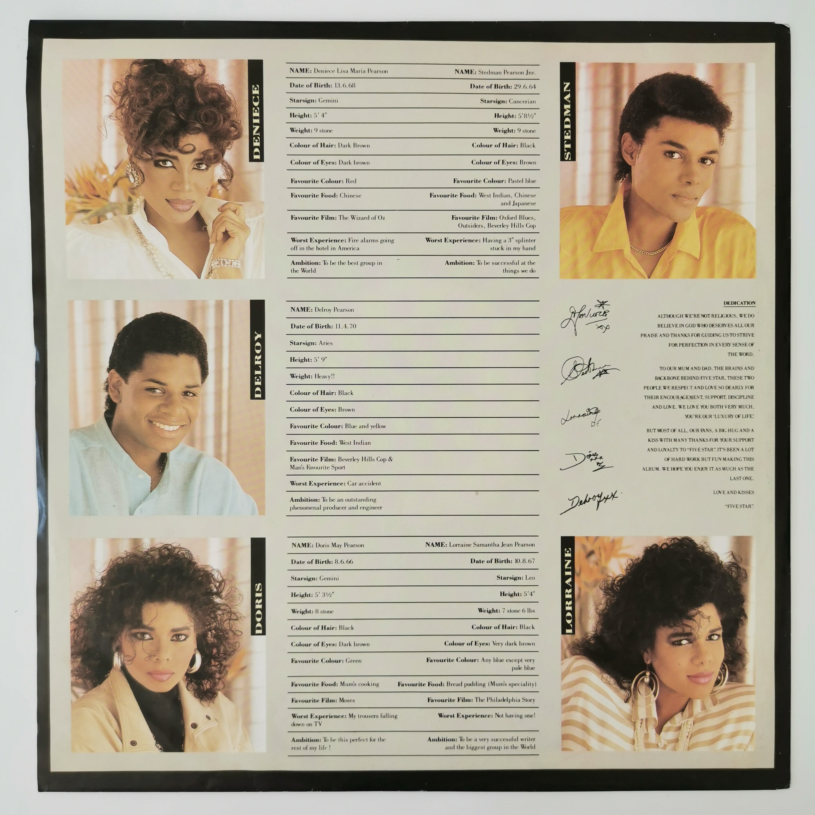 Five Star Silk & Steel Vinyl LP