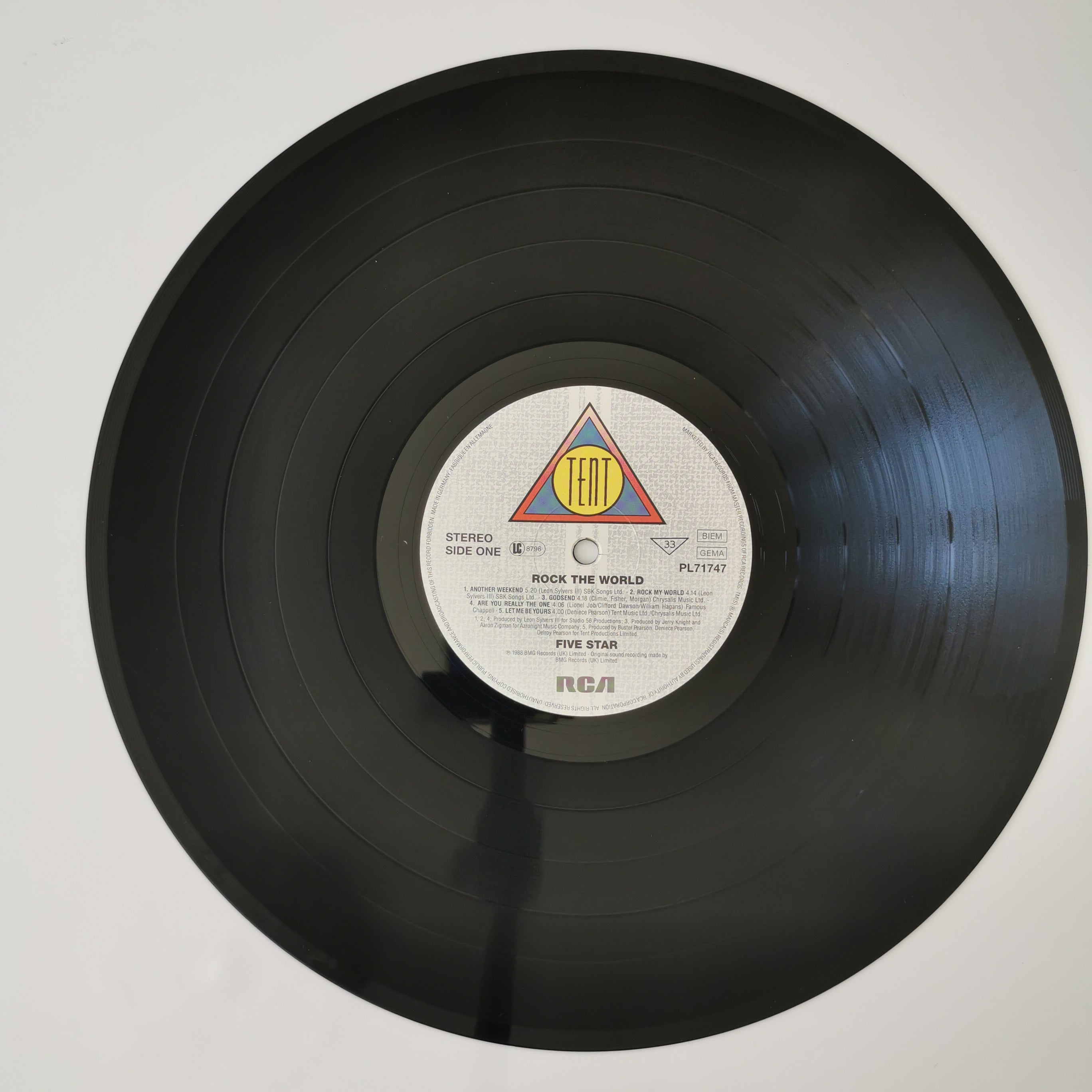 Five Star – Rock The World Vinyl LP