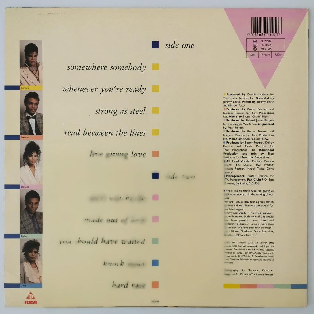 Five Star – Between The Lines Vinyl LP