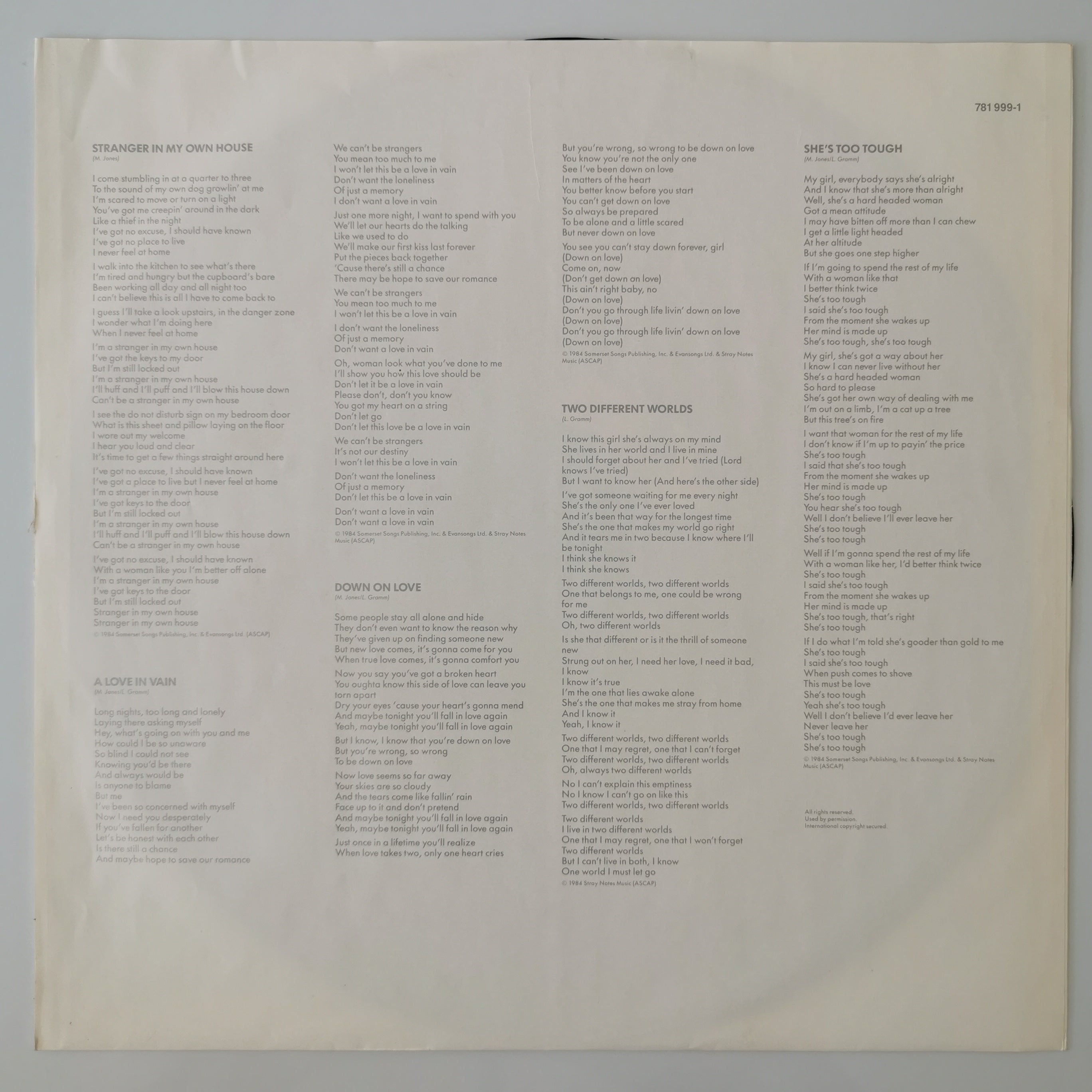Foreigner – Agent Provocateur Vinyl LP