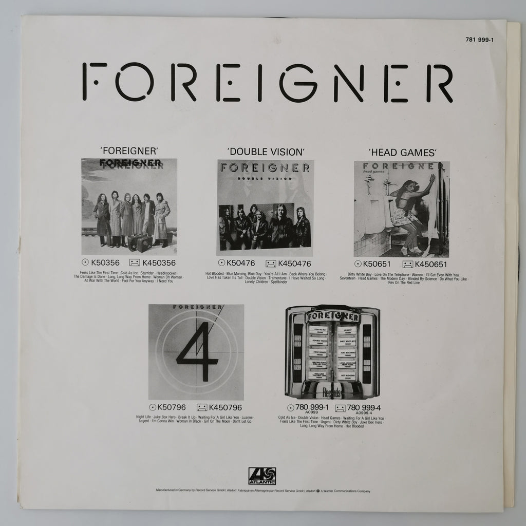 Foreigner – Agent Provocateur Vinyl LP