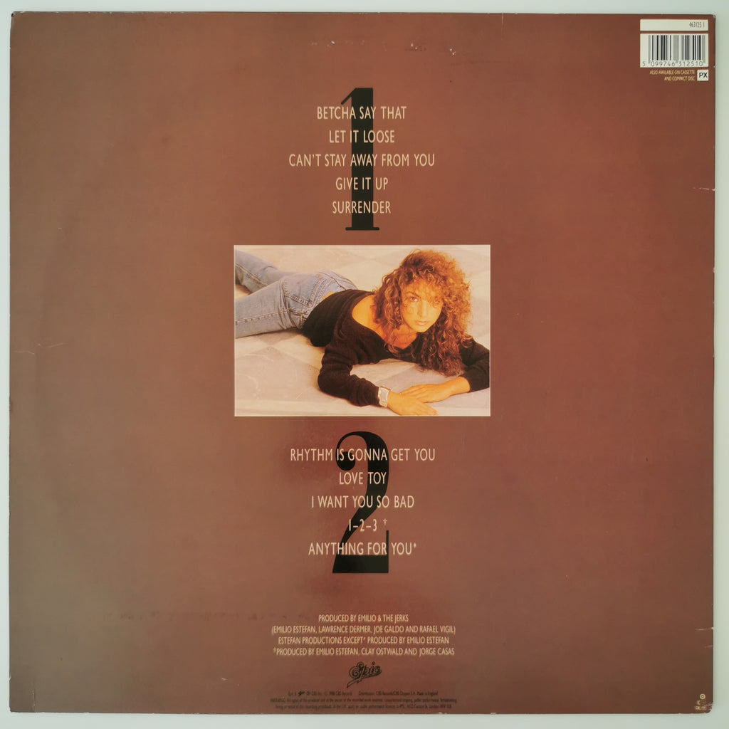 Gloria Estefan Anything For You Vinyl LP