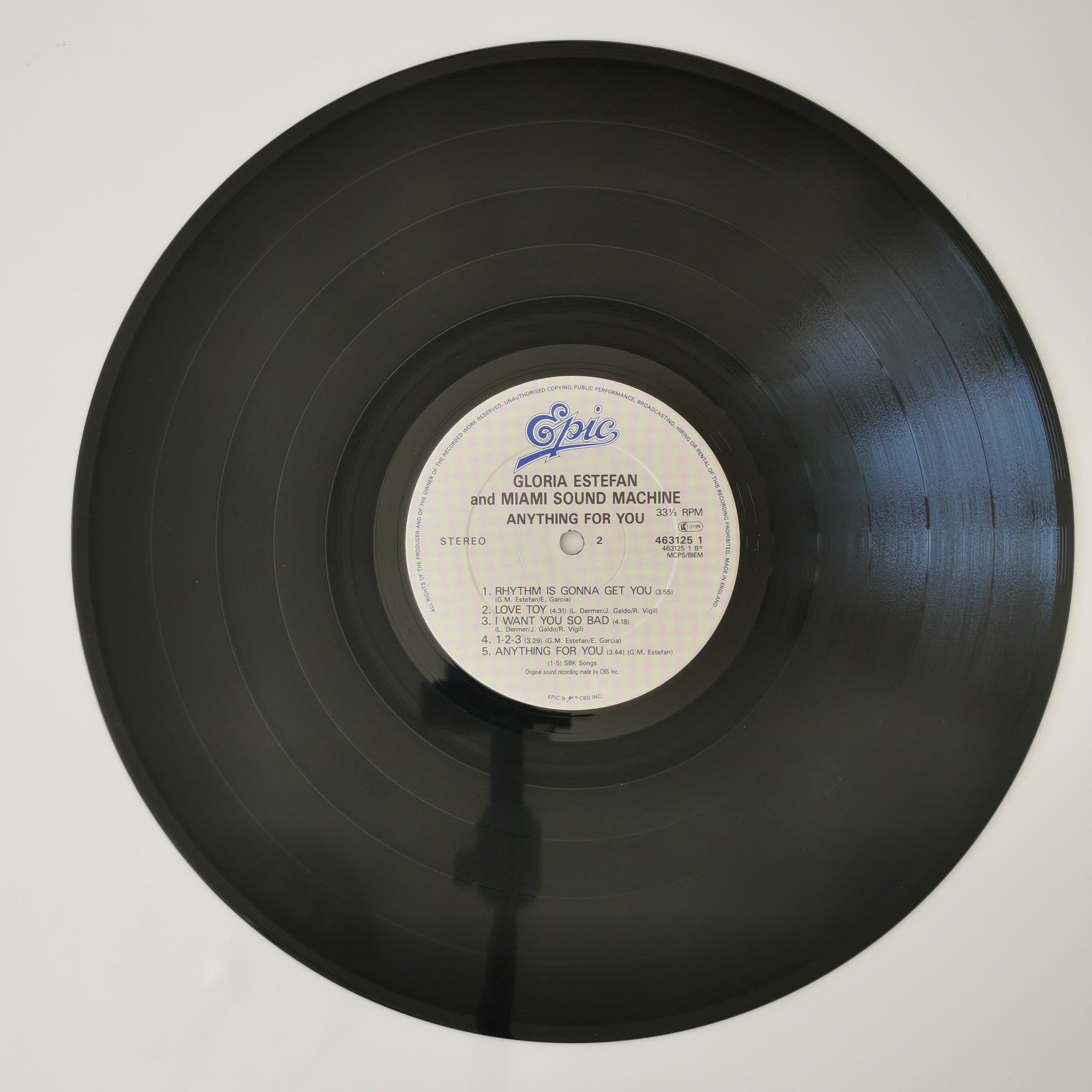 Gloria Estefan Anything For You Vinyl LP