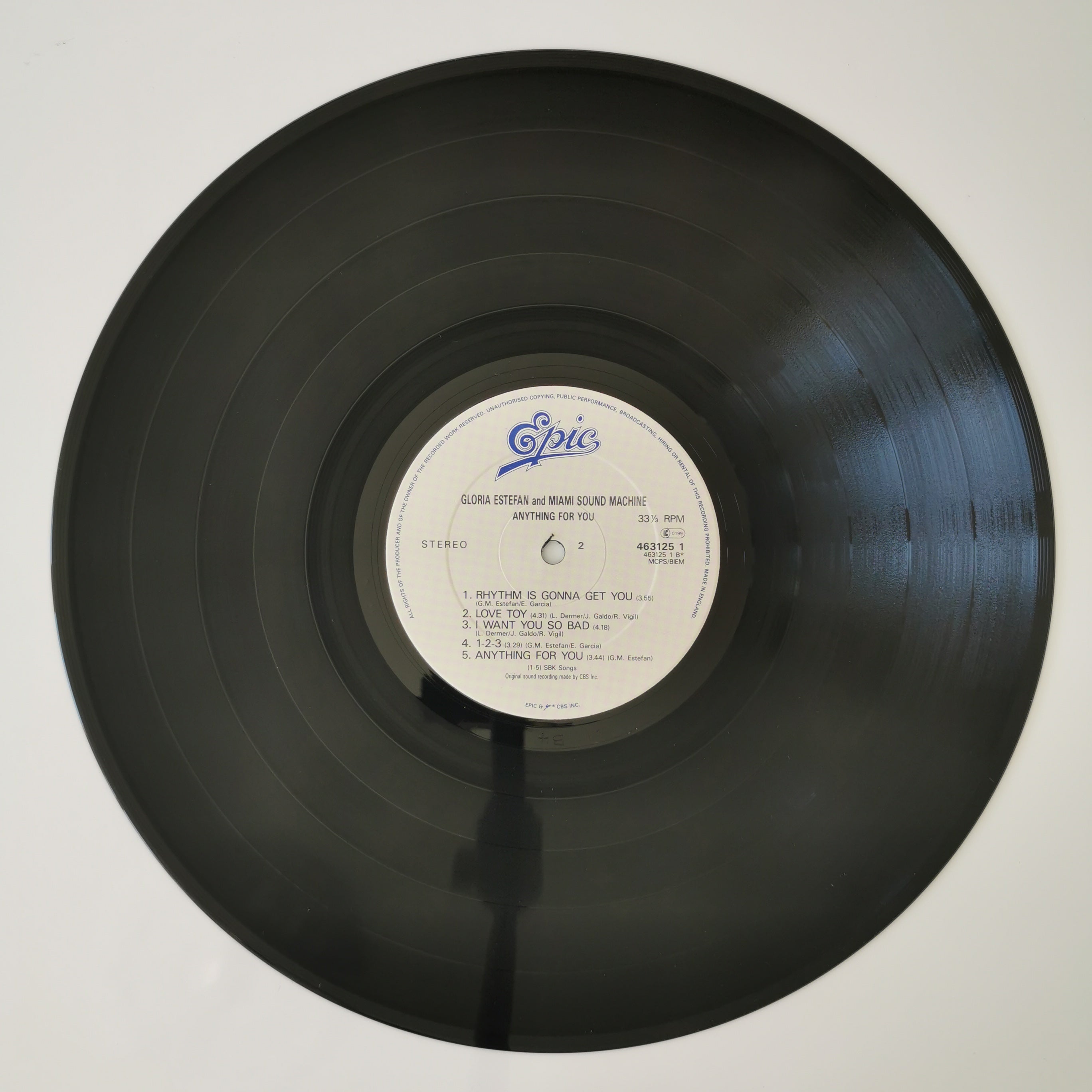 Gloria Estefan Anything For You Vinyl LP