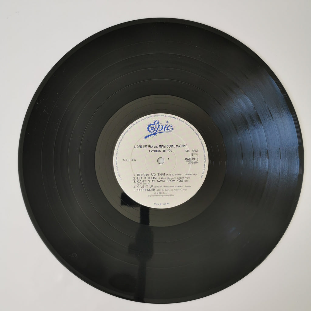 Gloria Estefan Anything For You Vinyl LP