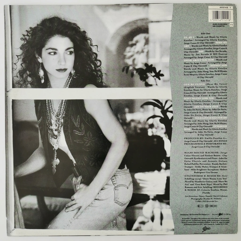 Gloria Estefan Cuts Both Ways Vinyl LP