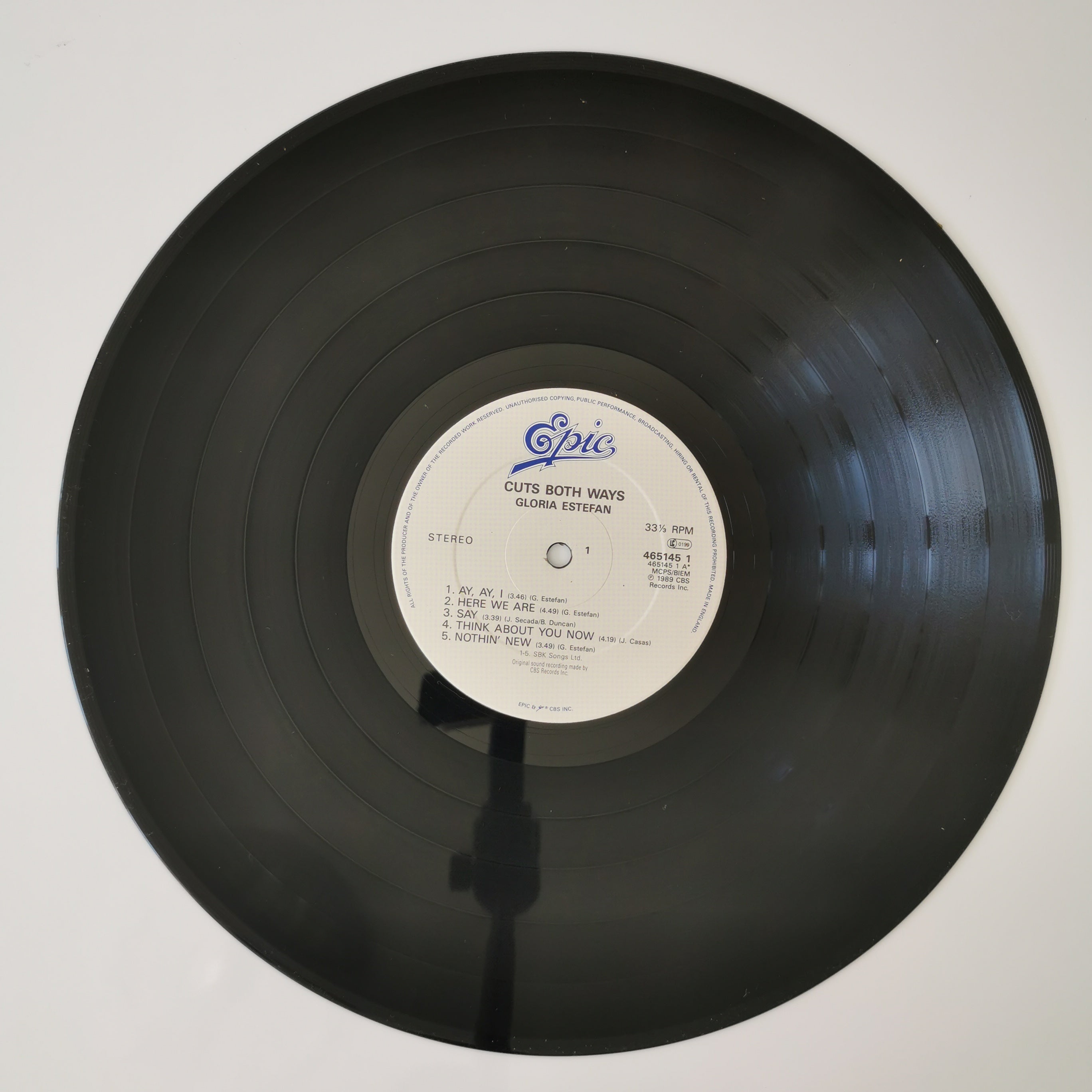 Gloria Estefan Cuts Both Ways Vinyl LP