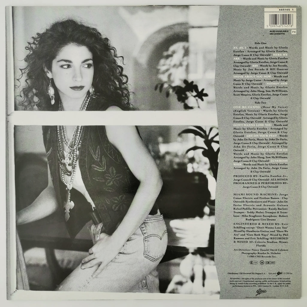 Gloria Estefan Cuts Both Ways Vinyl LP