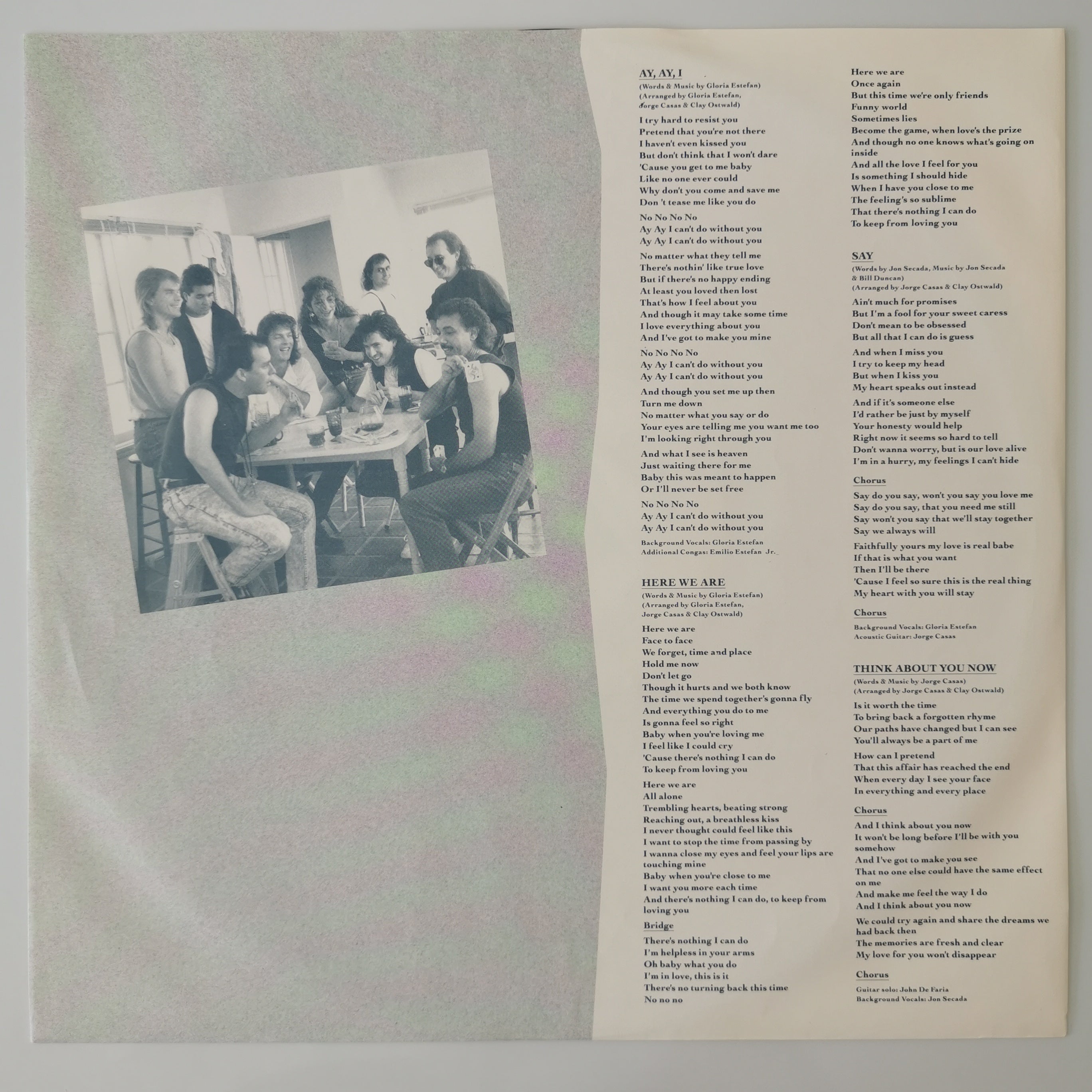 Gloria Estefan Cuts Both Ways Vinyl LP