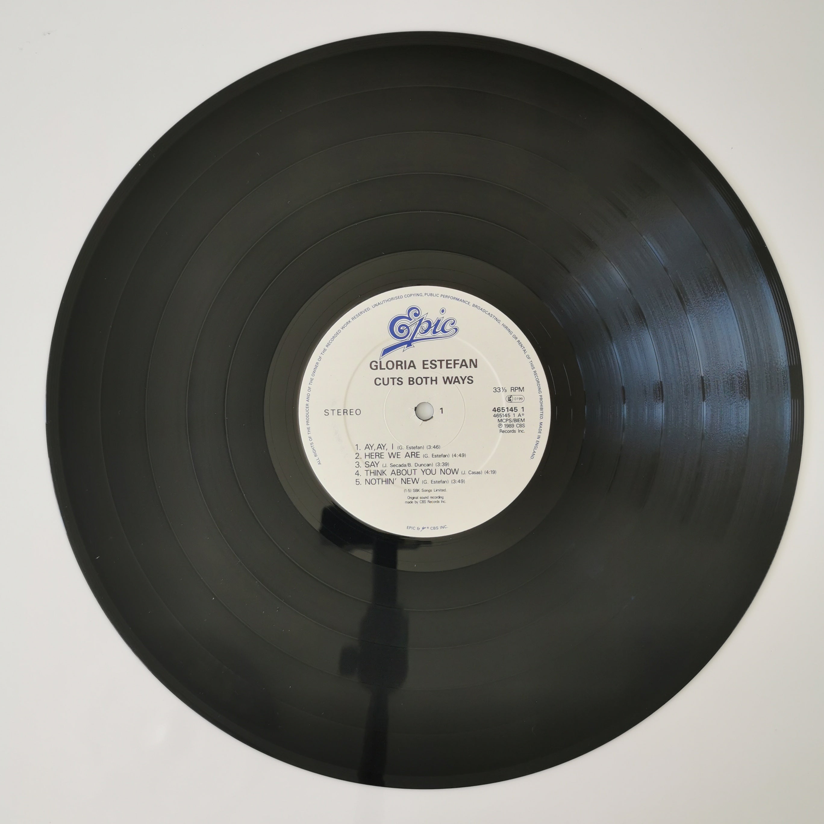 Gloria Estefan Cuts Both Ways Vinyl LP