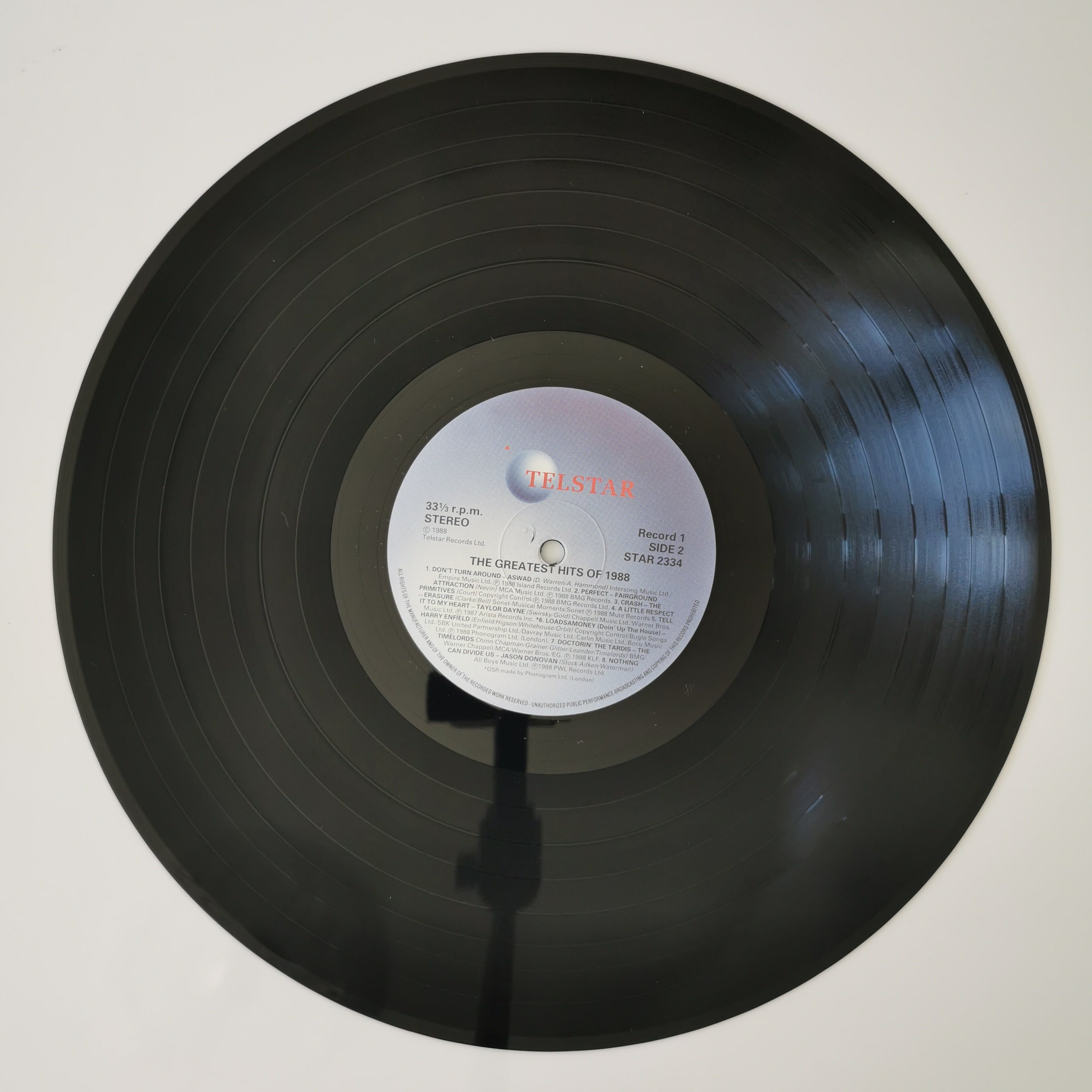The Greatest Hits Of 1988 Double Vinyl LP