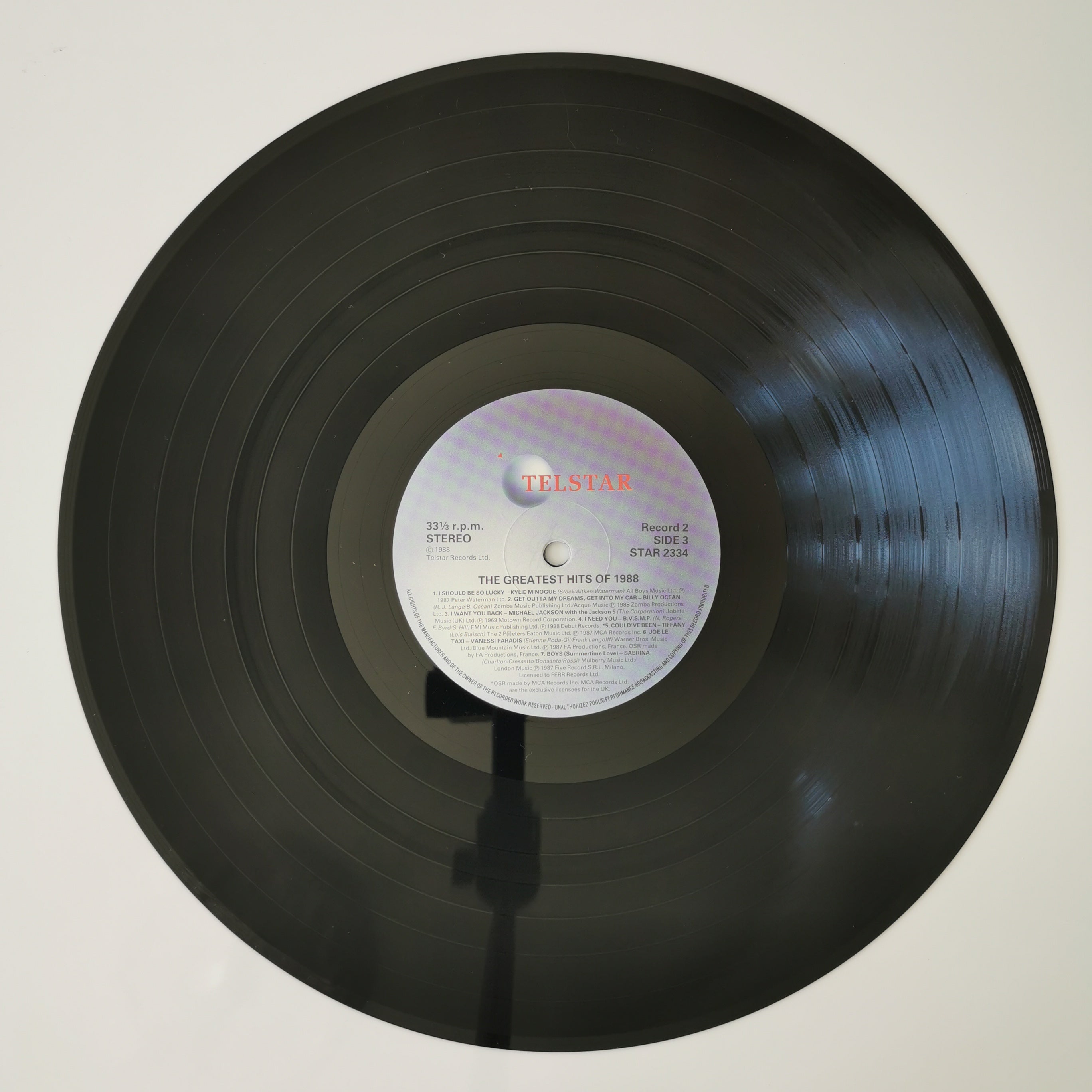 The Greatest Hits Of 1988 Double Vinyl LP
