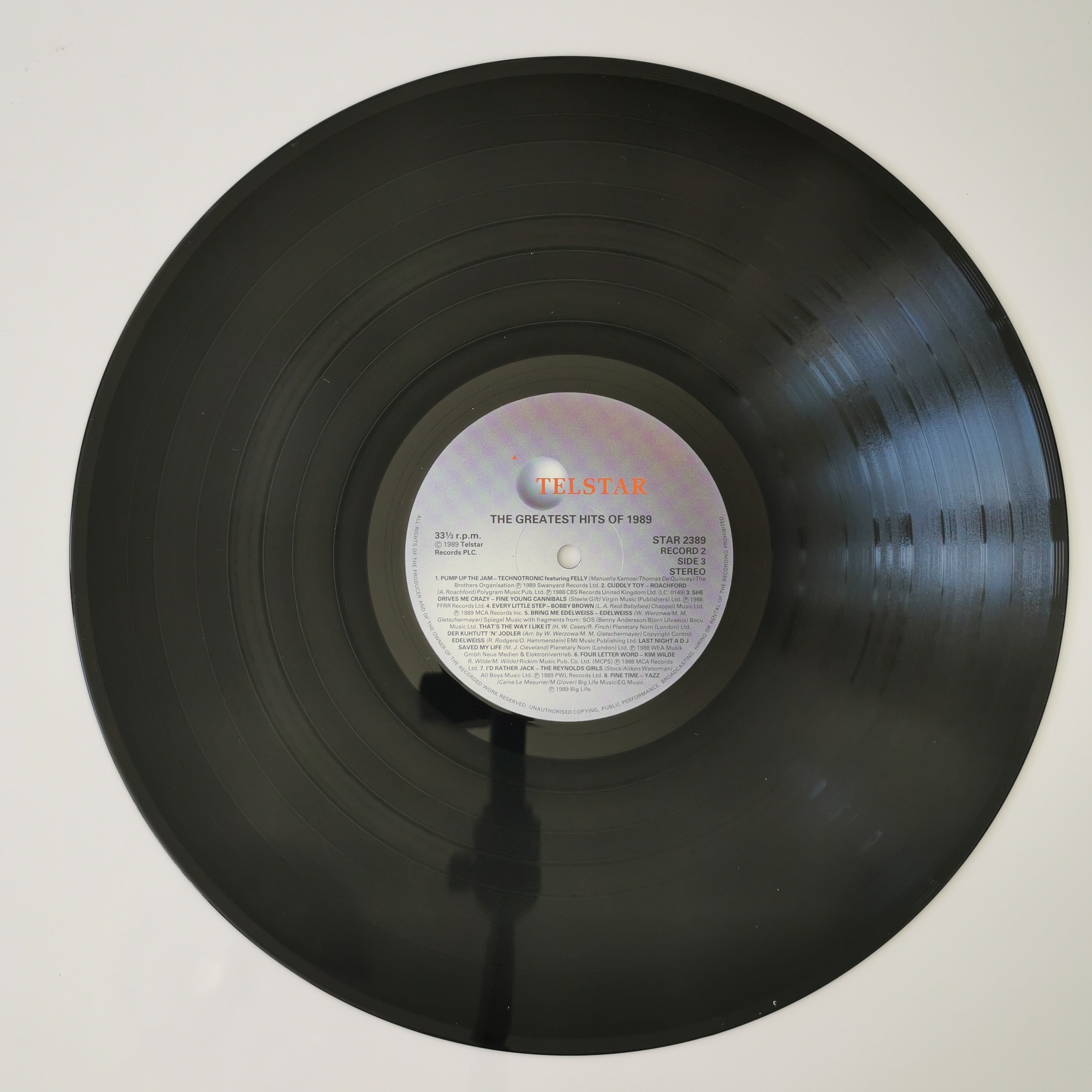 The Greatest Hits Of The 80's Vinyl 3 LP