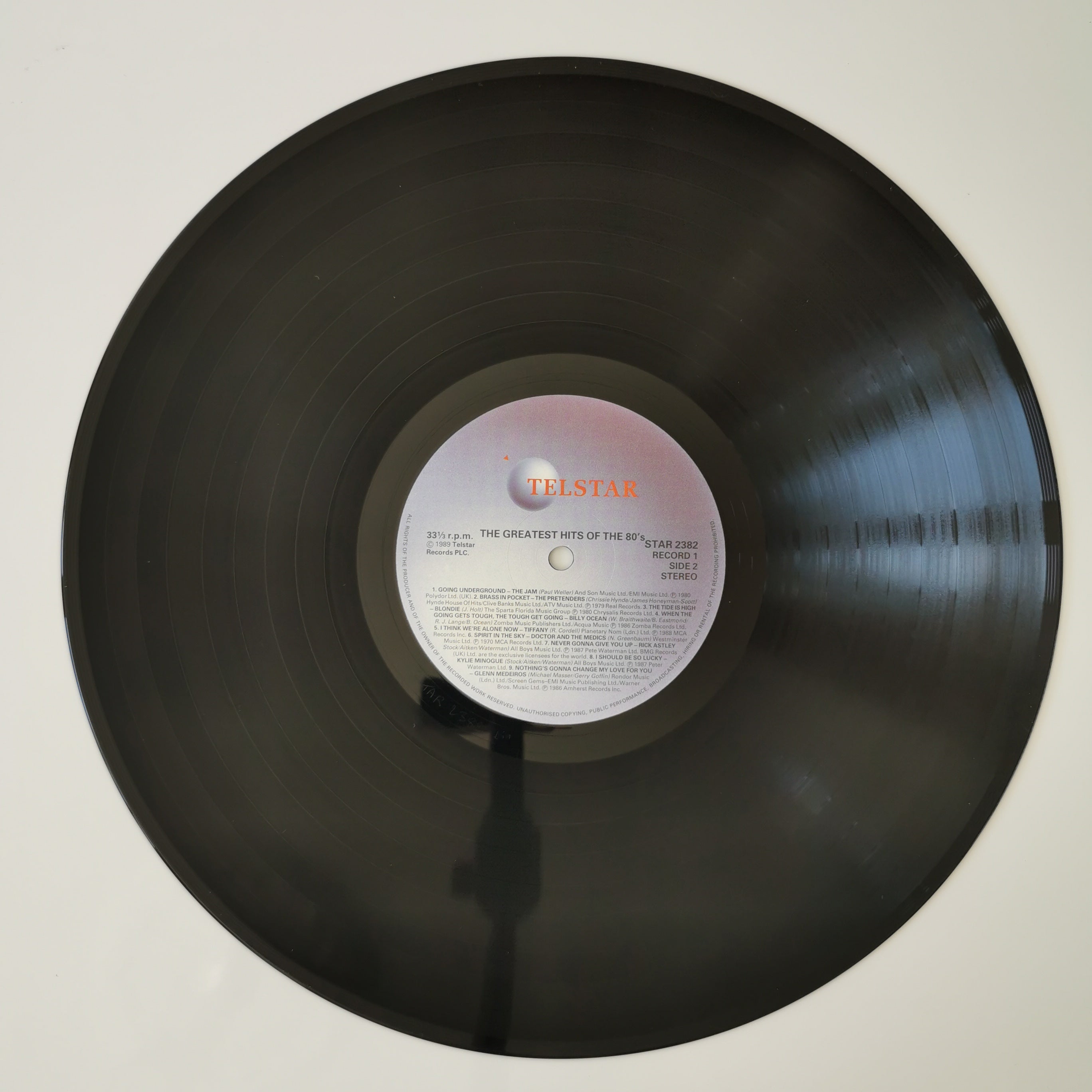 The Greatest Hits Of The 80's Vinyl 3 LP