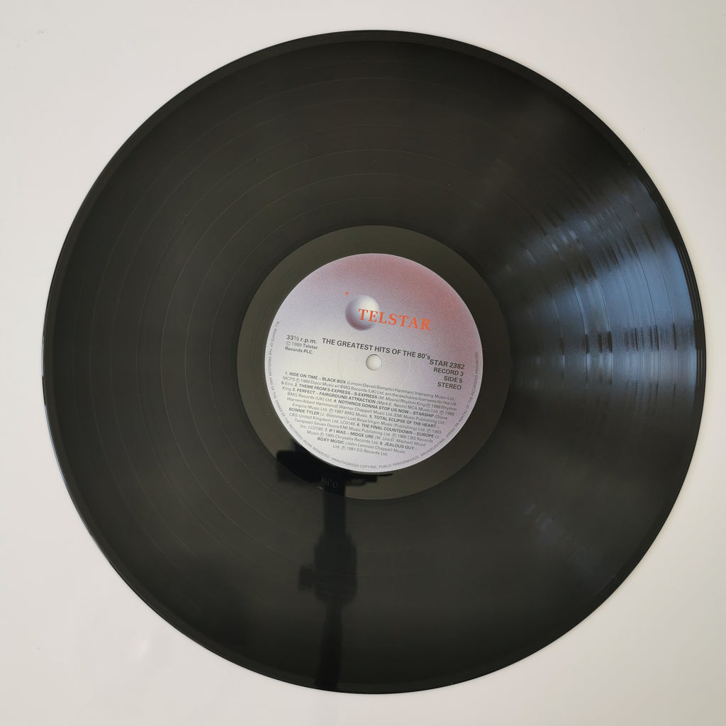The Greatest Hits Of The 80's Vinyl 3 LP