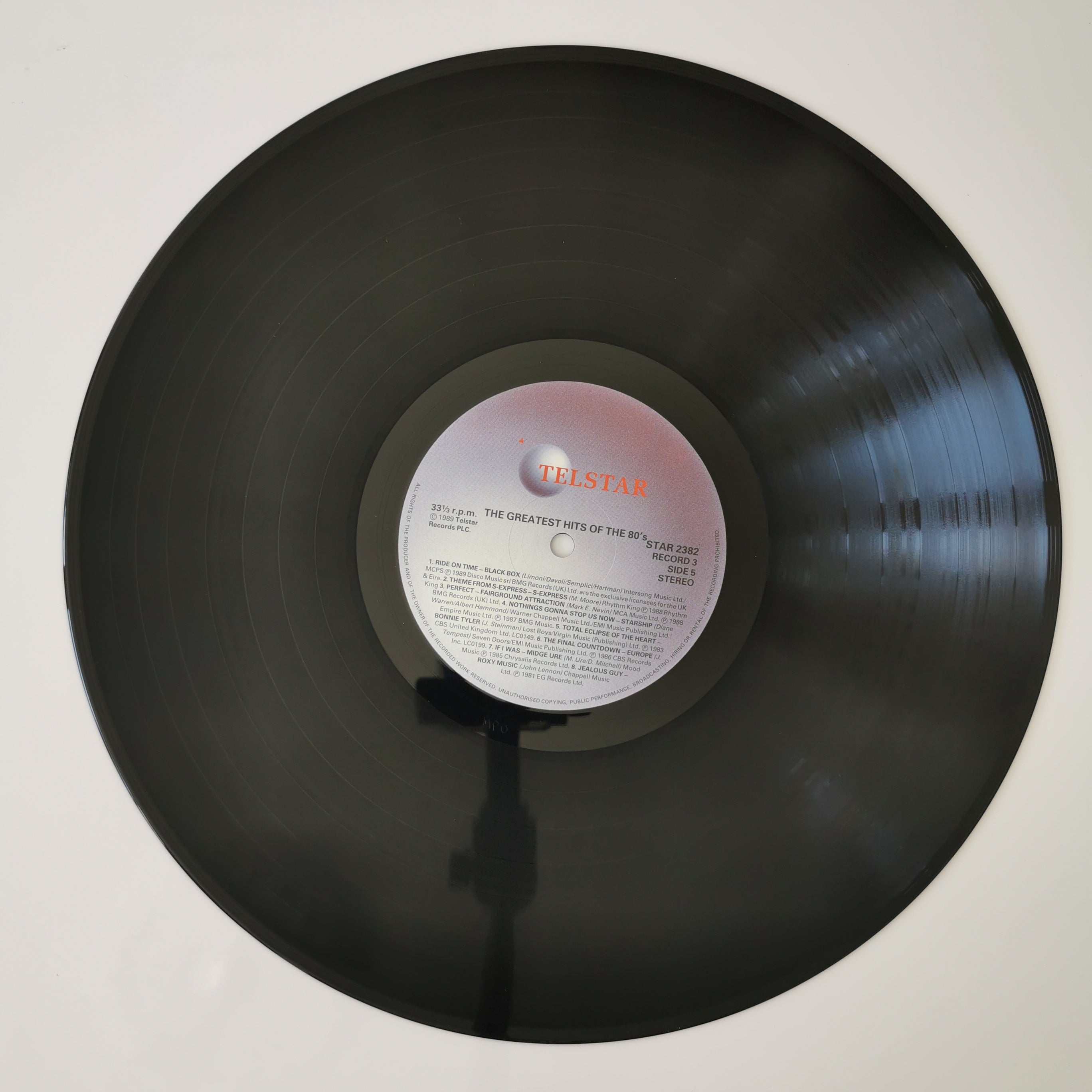 The Greatest Hits Of The 80's Vinyl 3 LP