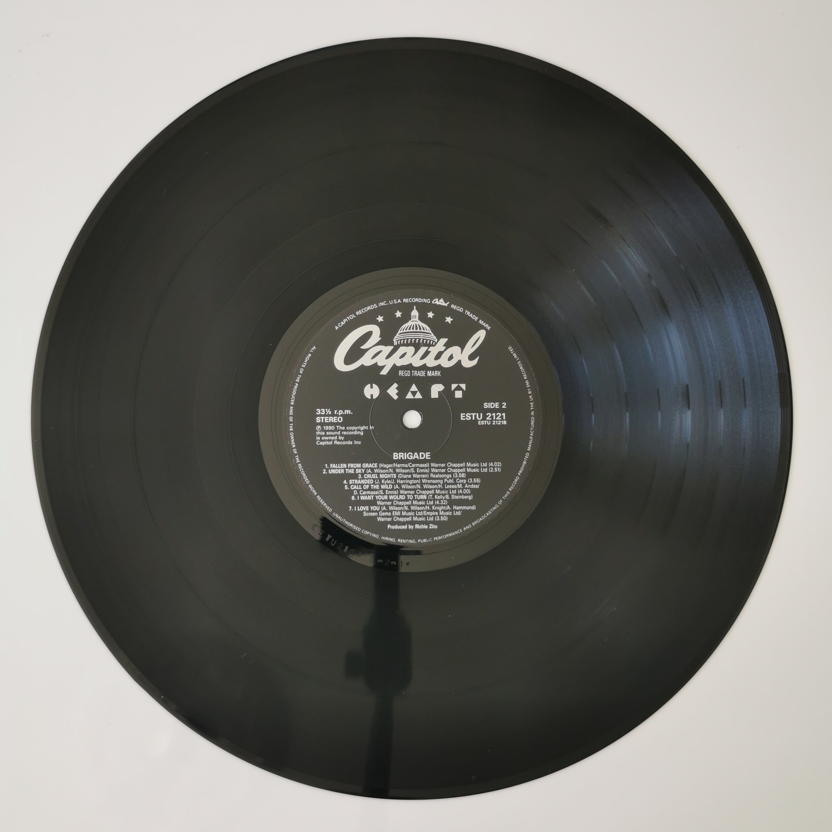 Heart – Brigade Vinyl LP 1990