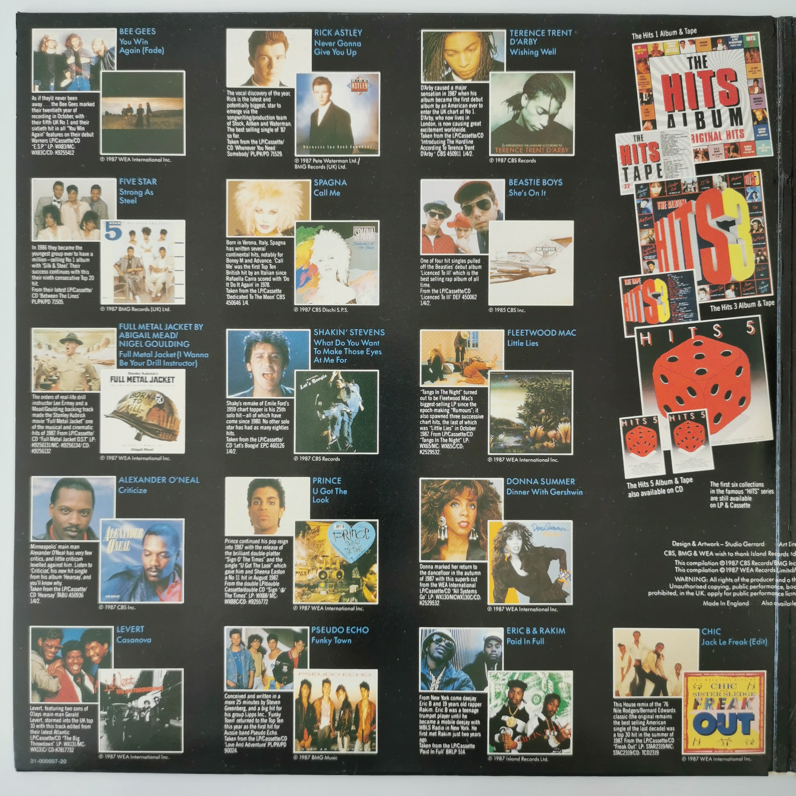 The Hits Album 7 Double Vinyl LP