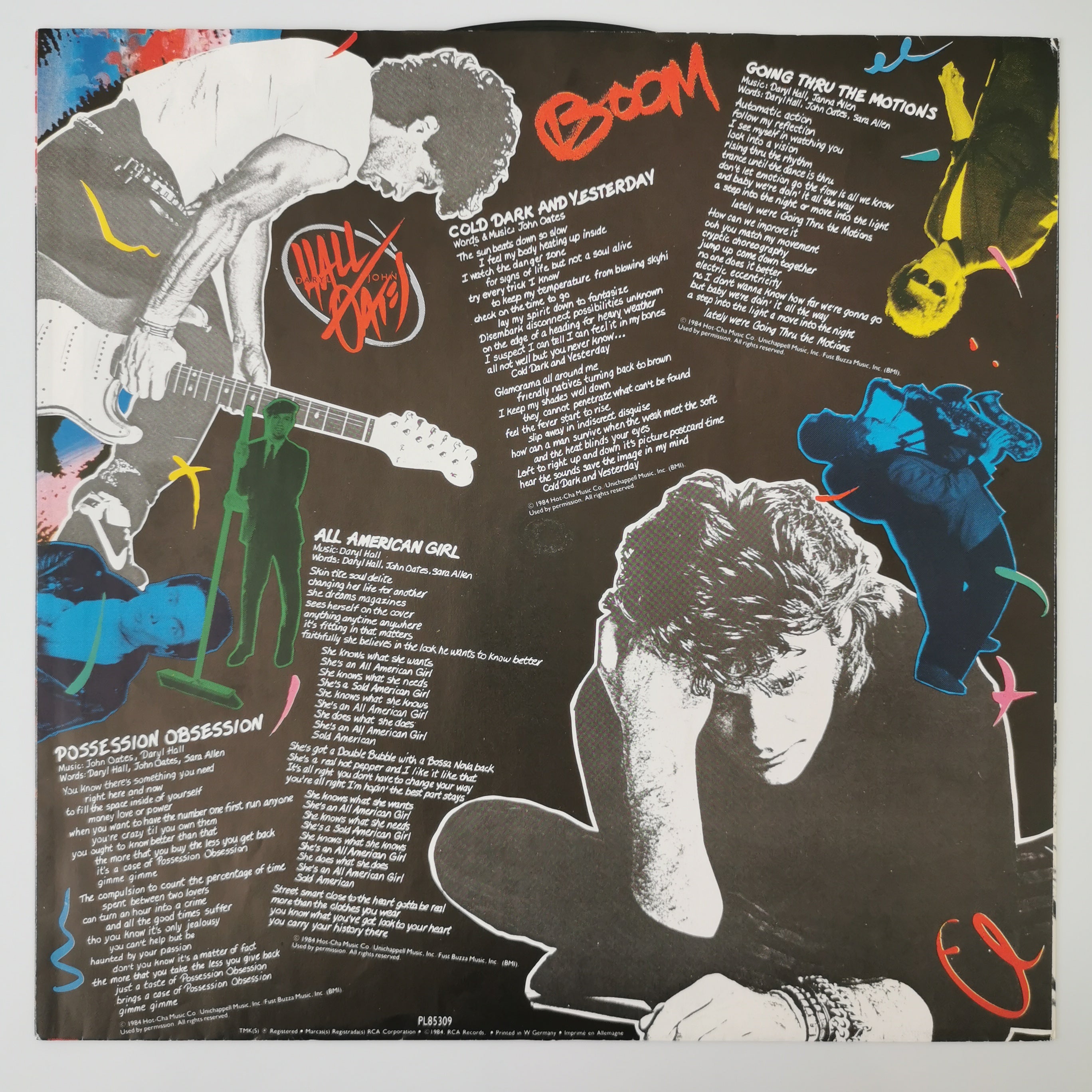 Daryl Hall & John Oates – Big Bam Boom Vinyl LP