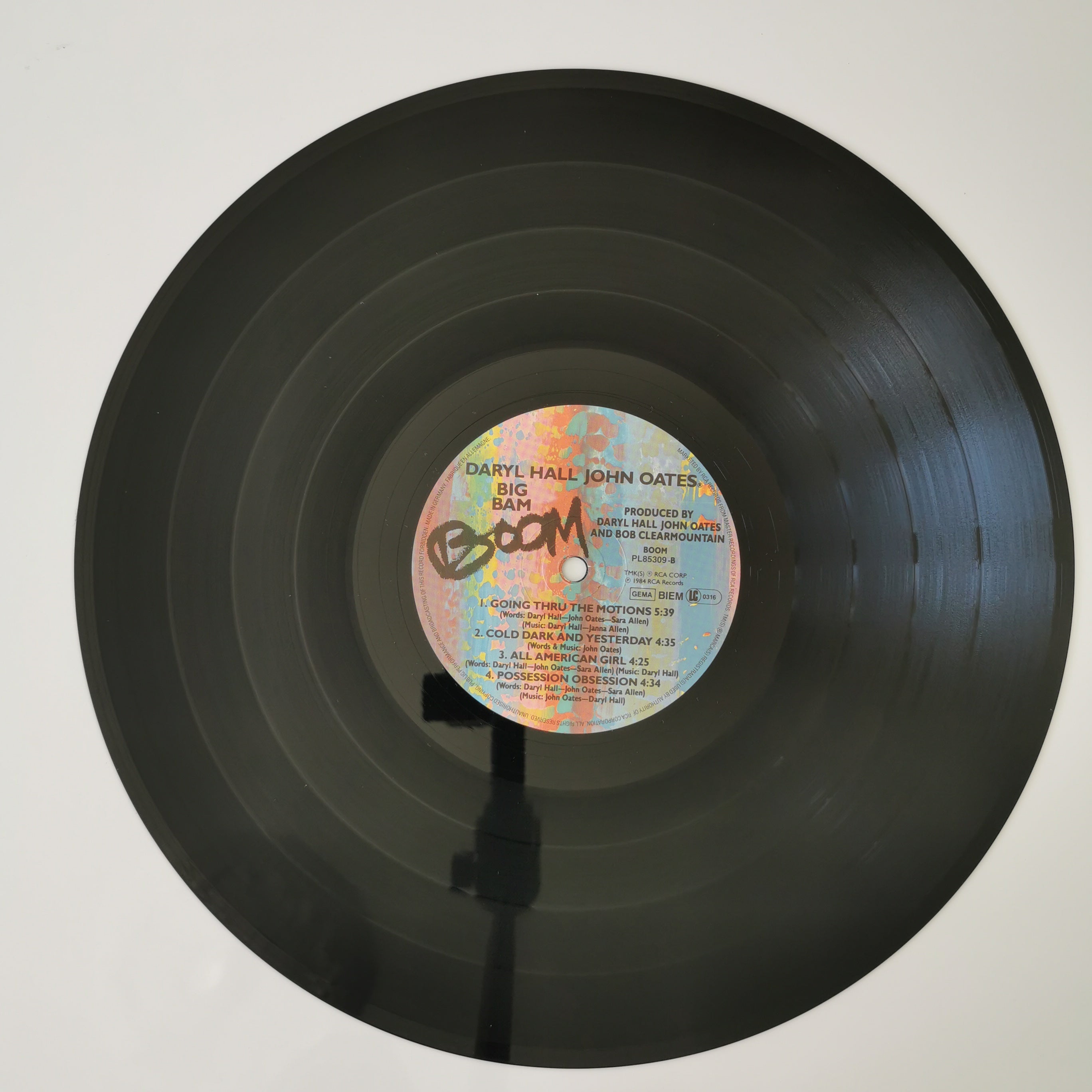 Daryl Hall & John Oates – Big Bam Boom Vinyl LP