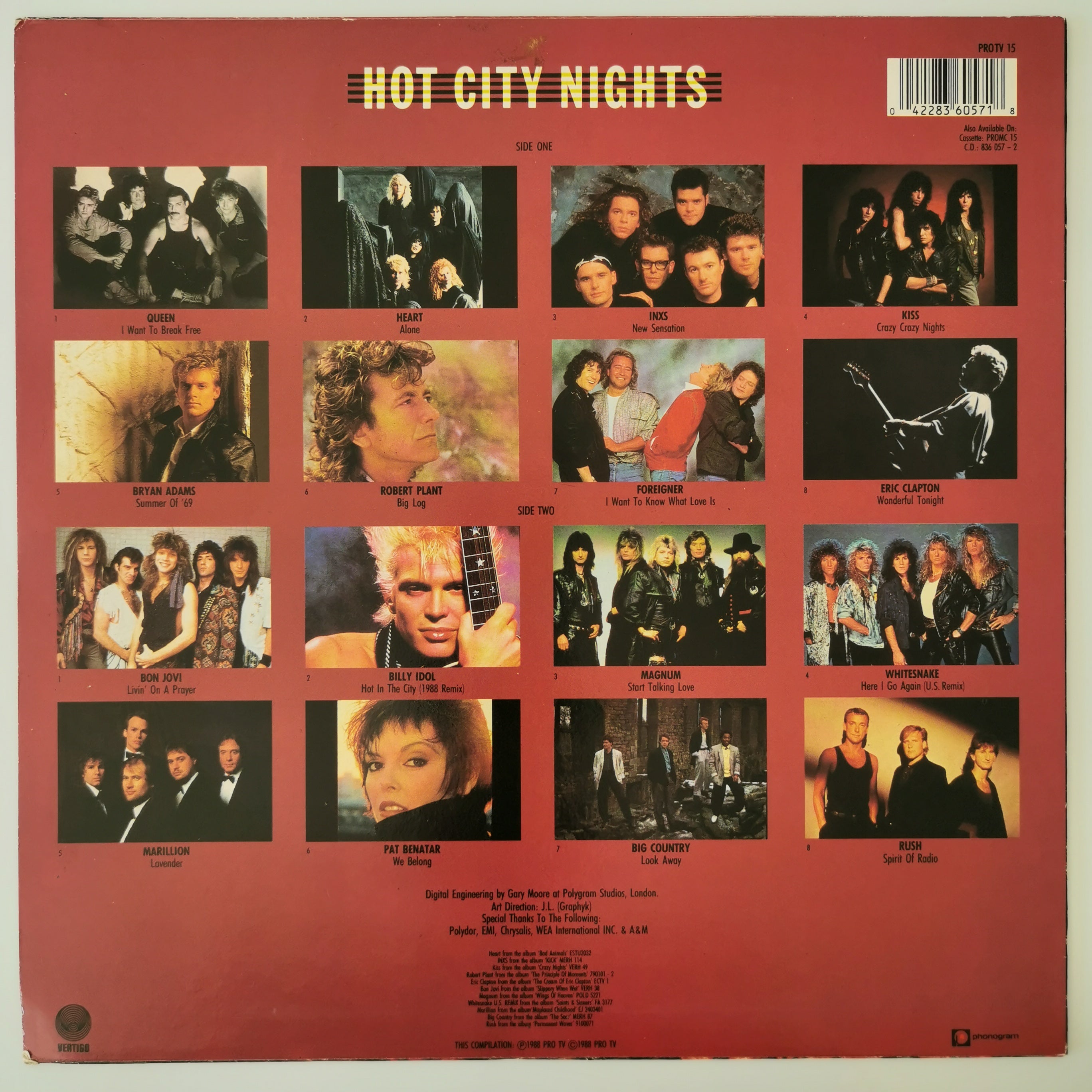 Various-60s & 70s Hot City Nights Vinyl LP