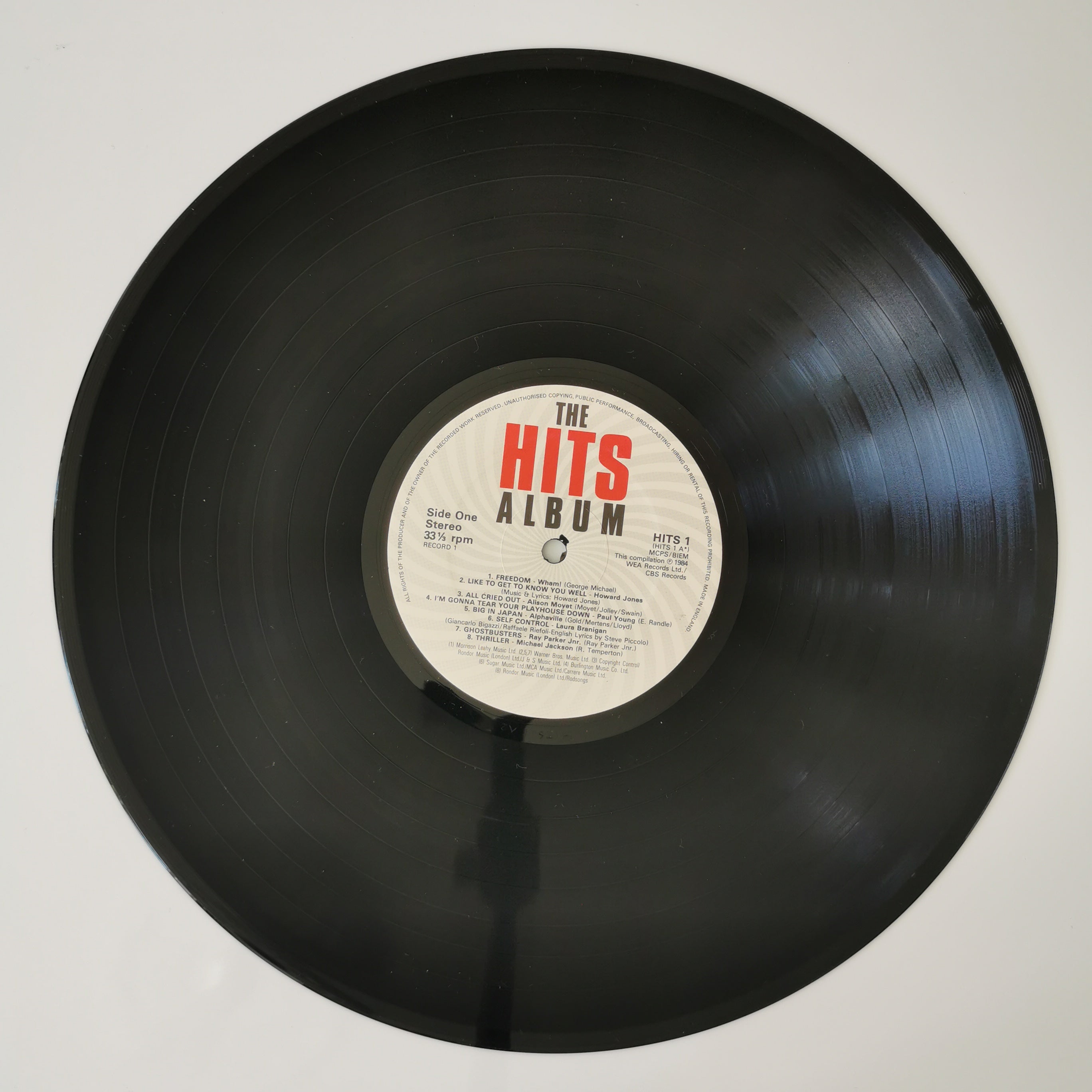 The Hits Album Double Vinyl LP 1984