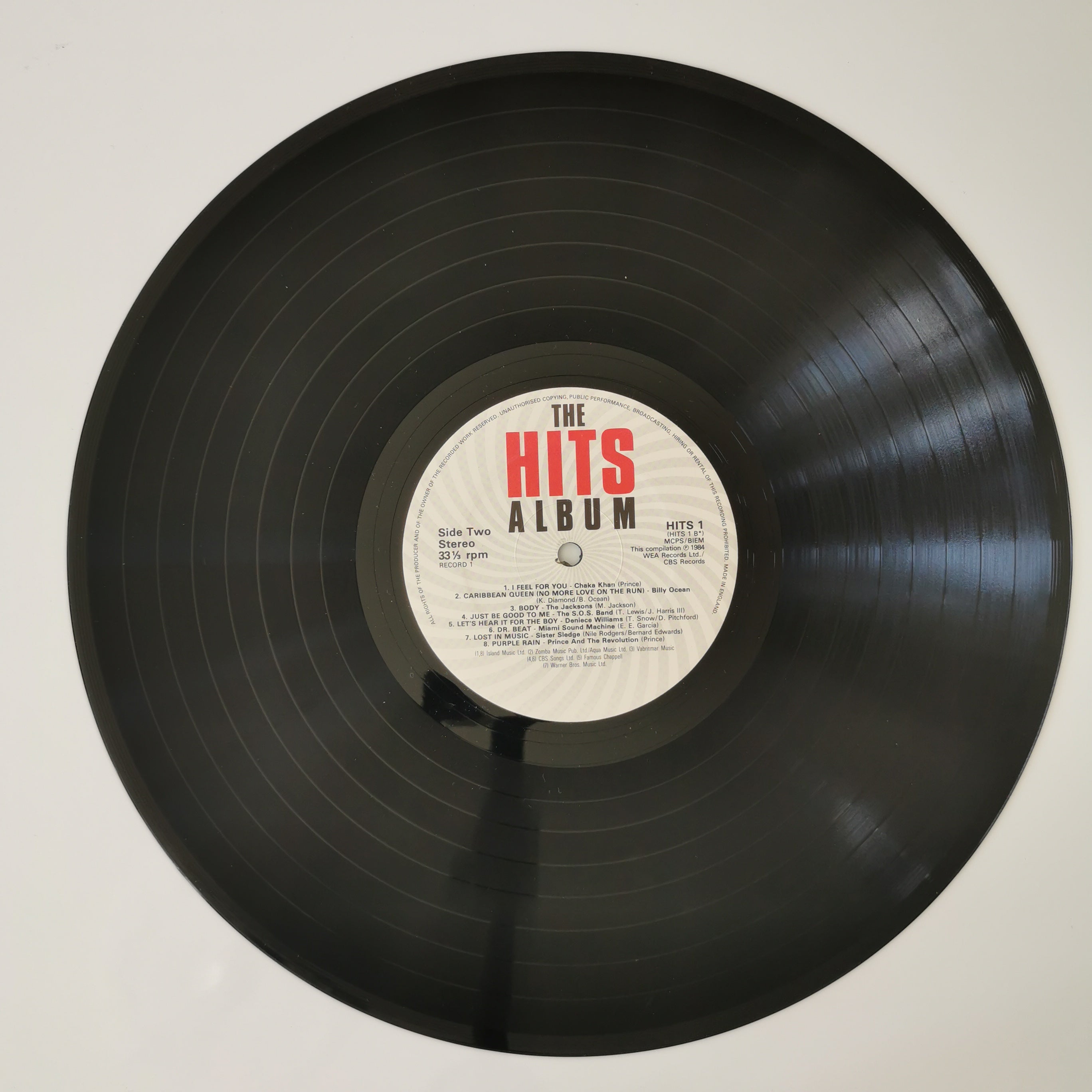The Hits Album Double Vinyl LP 1984
