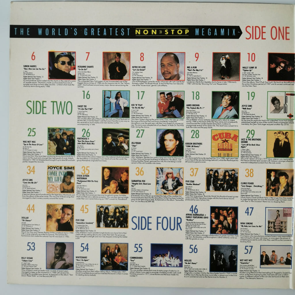 Hit Mix 88 Double Vinyl LP 1988